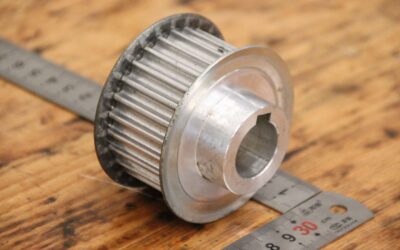 Alternative view of Zahnriemenscheibe von Alu - Ø 75 mm  Riemenbreite 32 mm