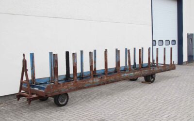 Alternative view of Schwerlast-Transportwagen 12 Tonnen von unbekannt - 7310/1100/H460 mm