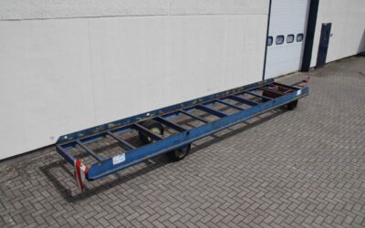 Alternative view of Schwerlast-Transportwagen 9 Tonnen von unbekannt - 6980/1180/H500 mm