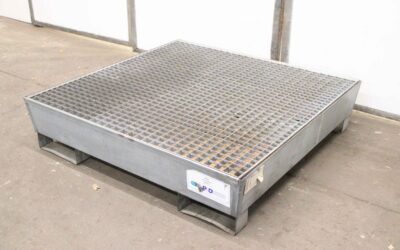 Auffangwanne 180 Liter von P&D - 1210/1240/H285 mm