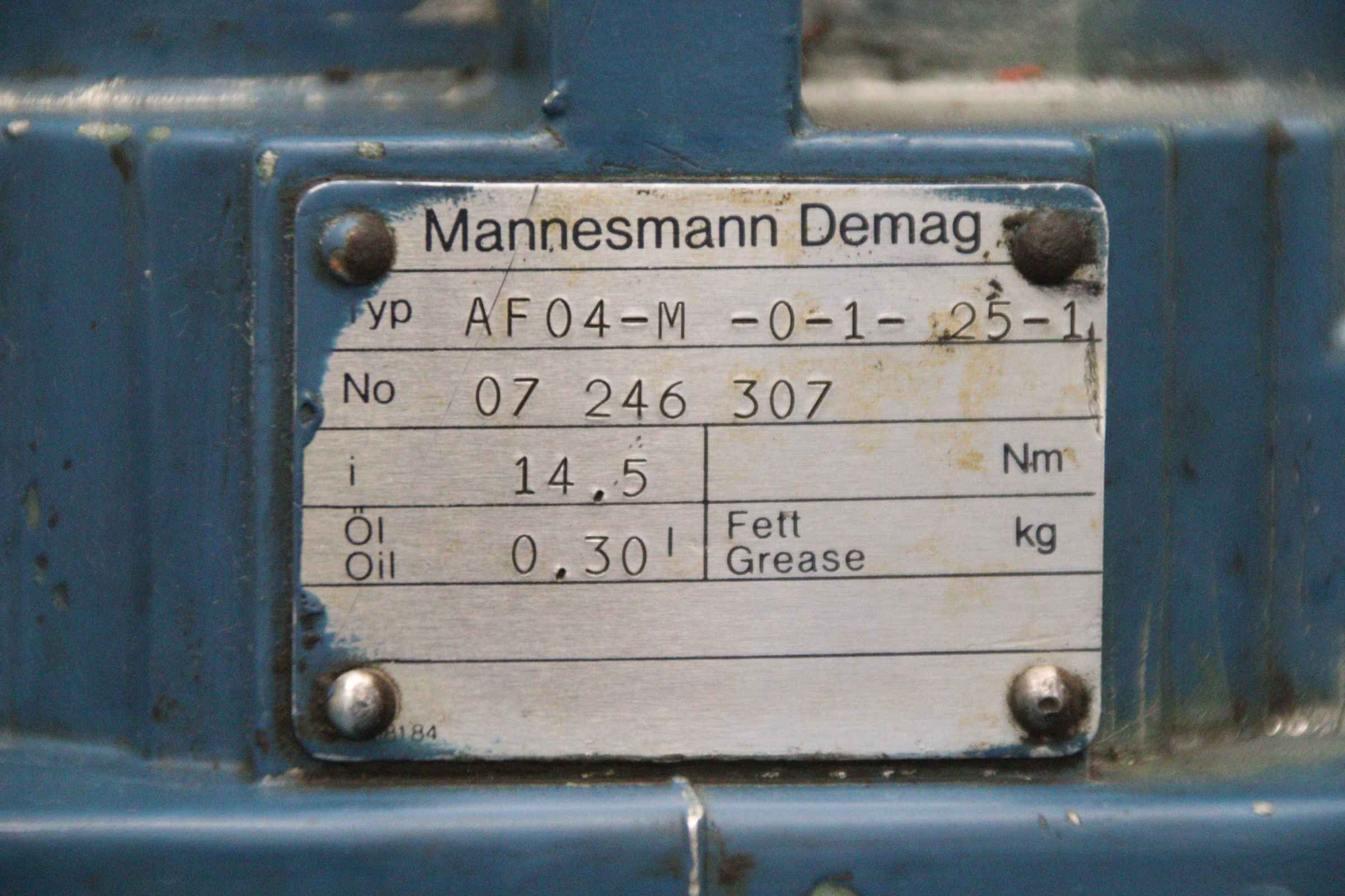 Getriebemotor 0,13/0,50 kW 43,4/186,8 U/min von DEMAG - KBF80A8/2 – Bild 5