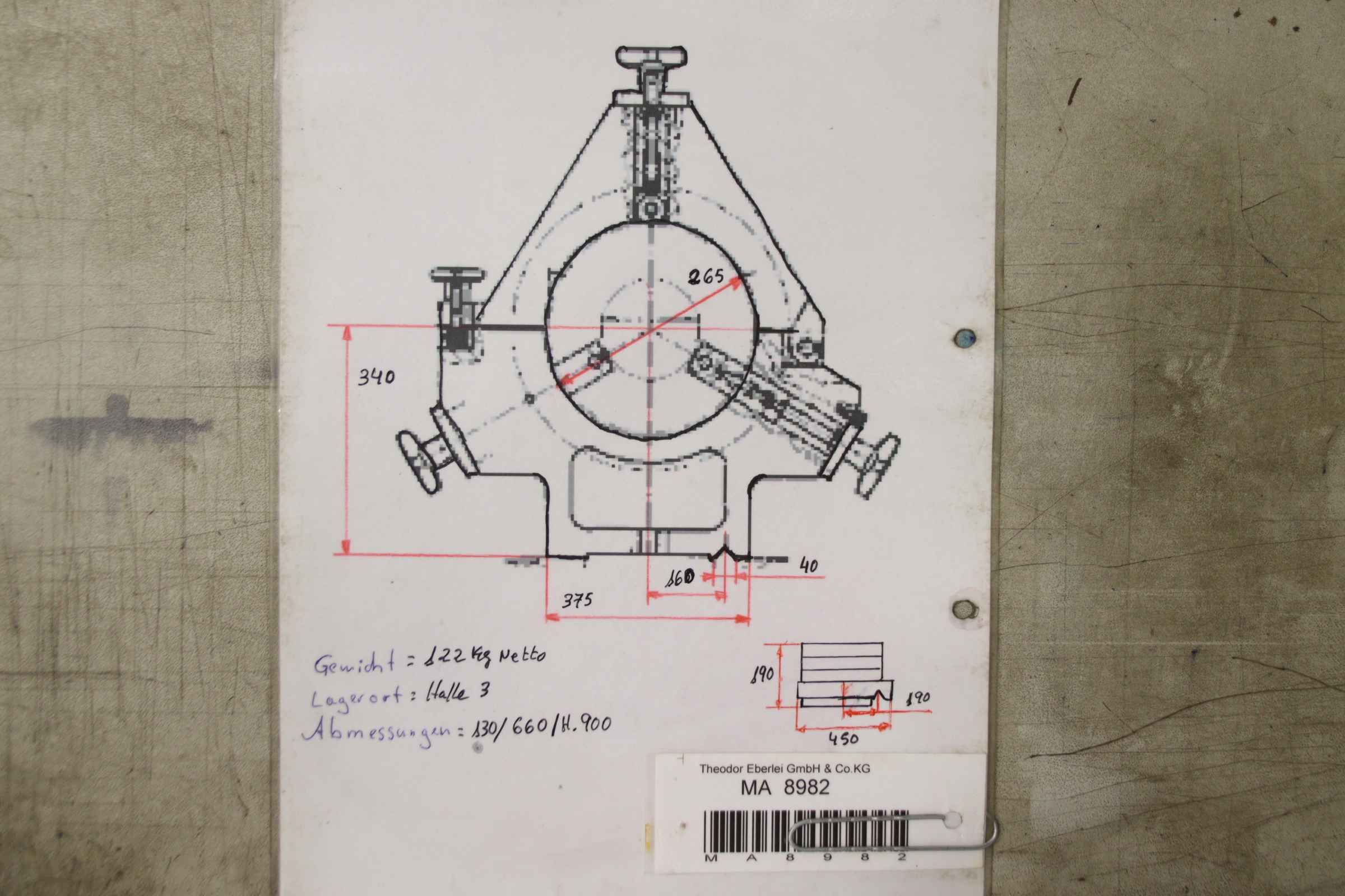Lünette von unbekannt - Durchmesser 265 mm – Bild 7