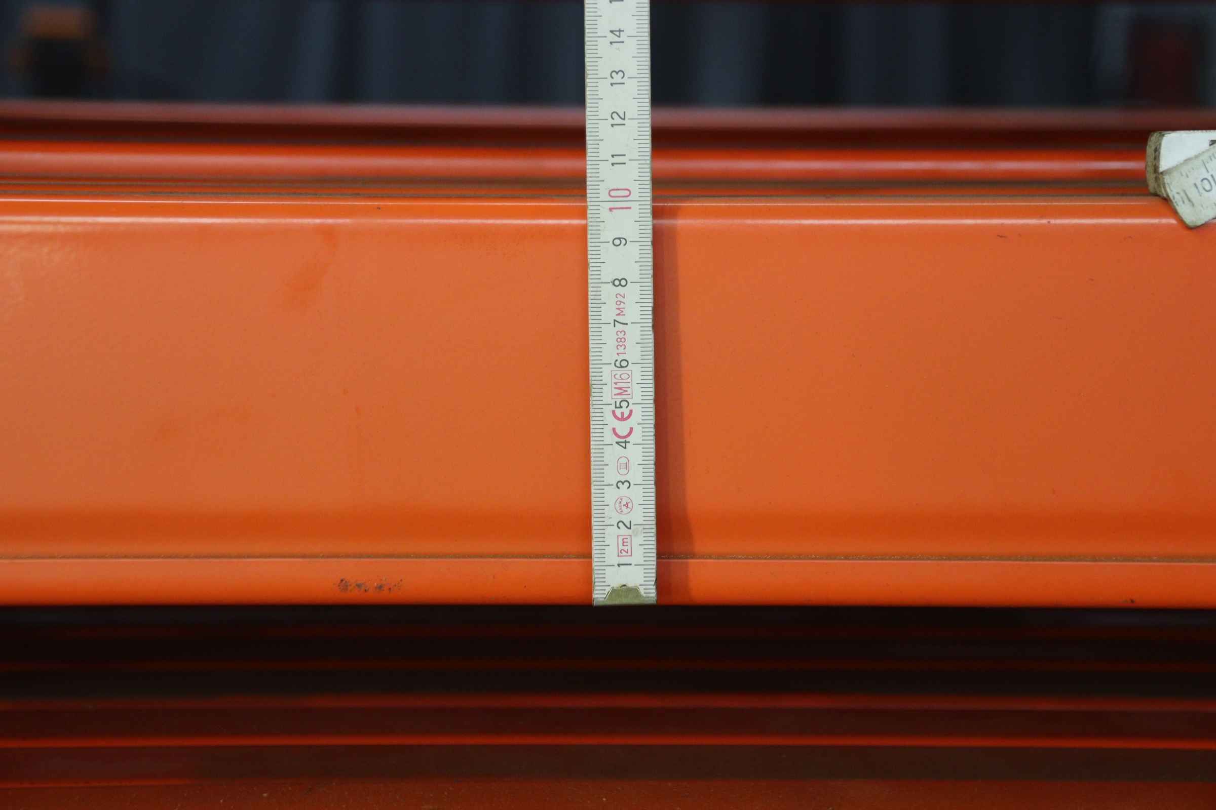 Palettenregal mit Lagerböden von unbekannt - Feldbreite 2680 mm / 2 Felder / Höhe 3780 mm – Bild 7