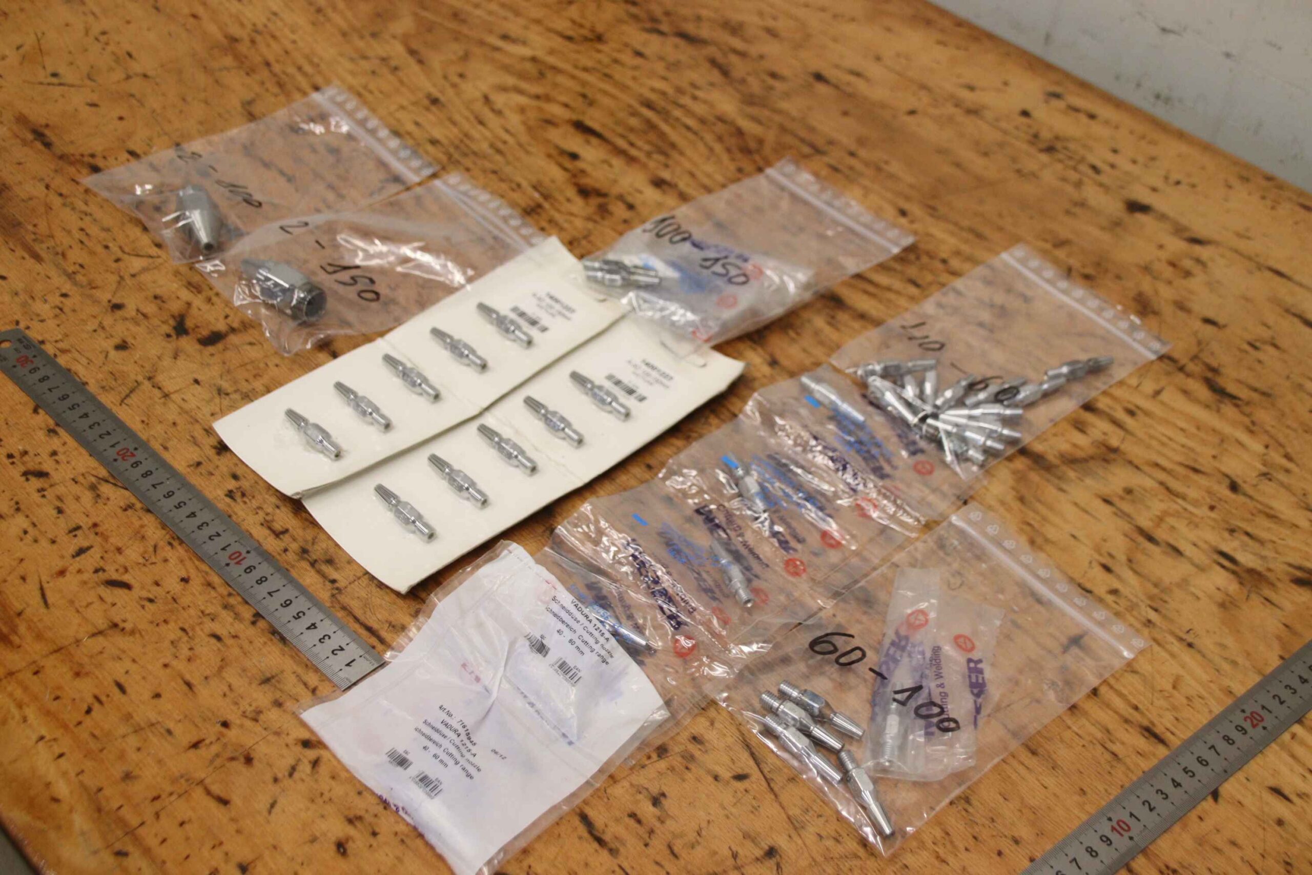 Brennschneiddüsen 40 Stück von Messer - Vadura 1215-A / A-SD 2-150 mm