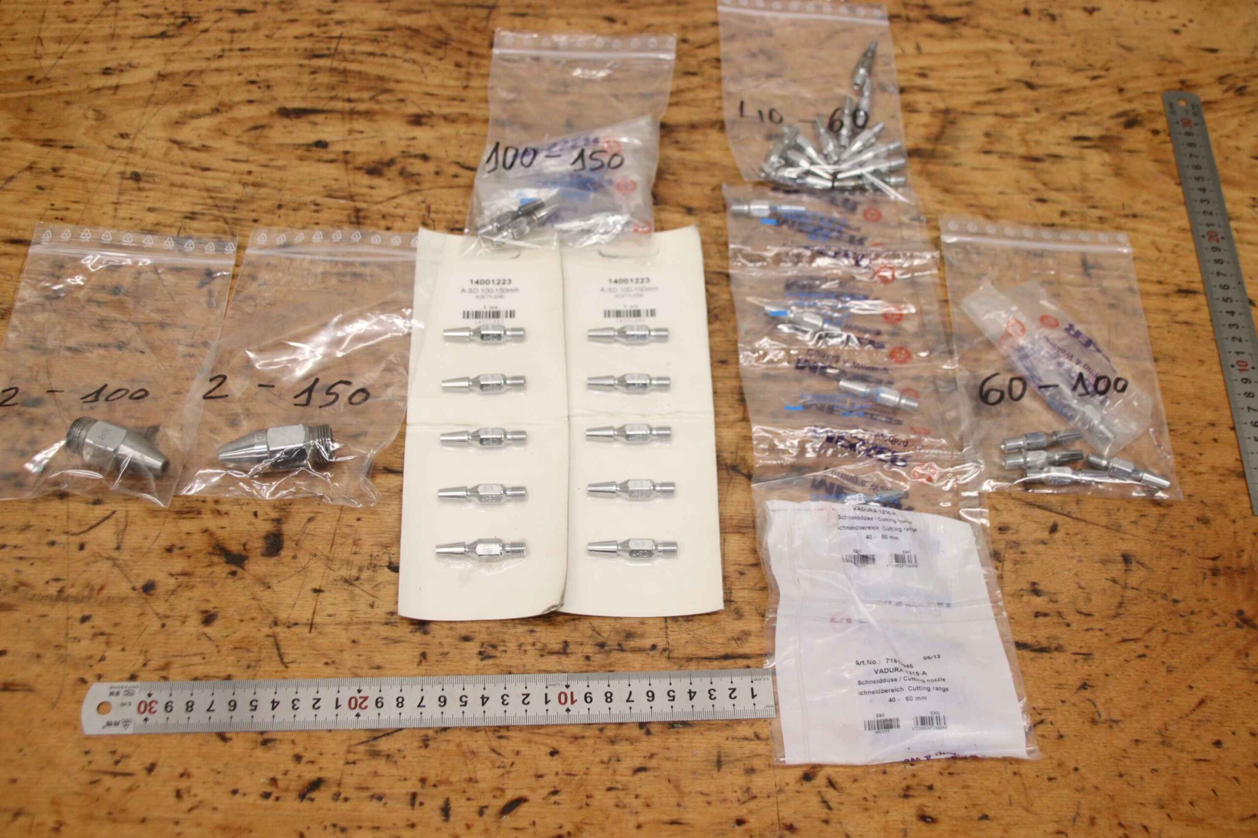 Brennschneiddüsen 40 Stück von Messer - Vadura 1215-A / A-SD 2-150 mm – Bild 3