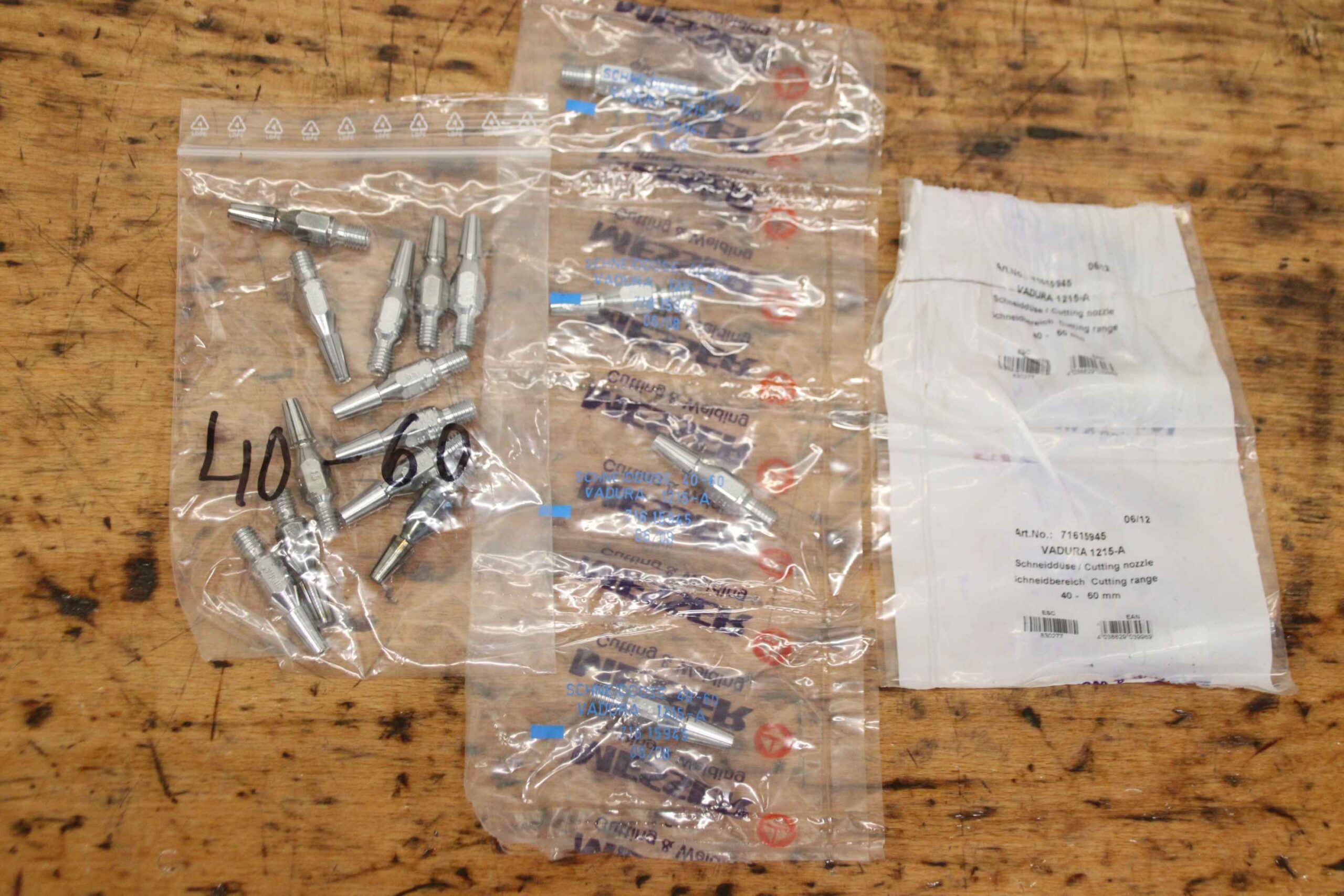 Brennschneiddüsen 40 Stück von Messer - Vadura 1215-A / A-SD 2-150 mm – Bild 7