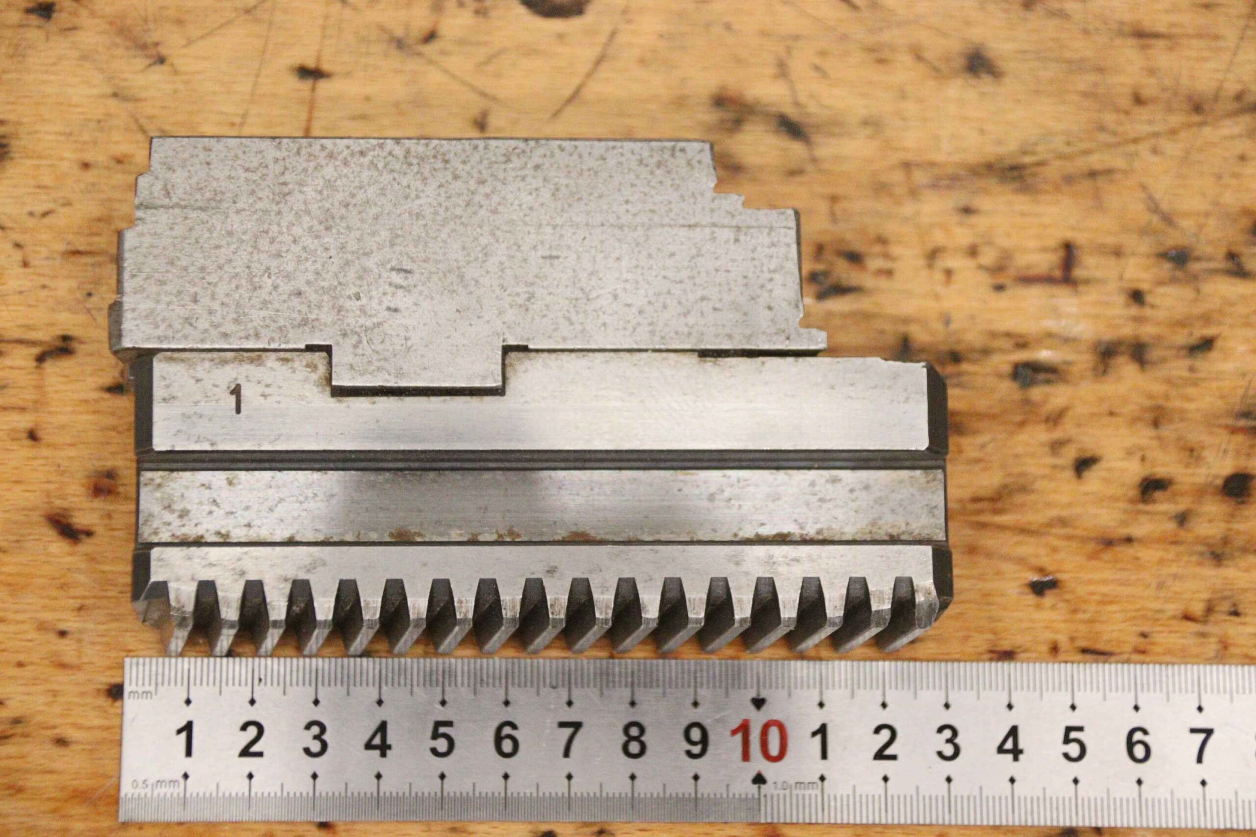 Wechselbacken 8 Satz von Forkardt - Breite 32 mm schrägverzahnt – Bild 8