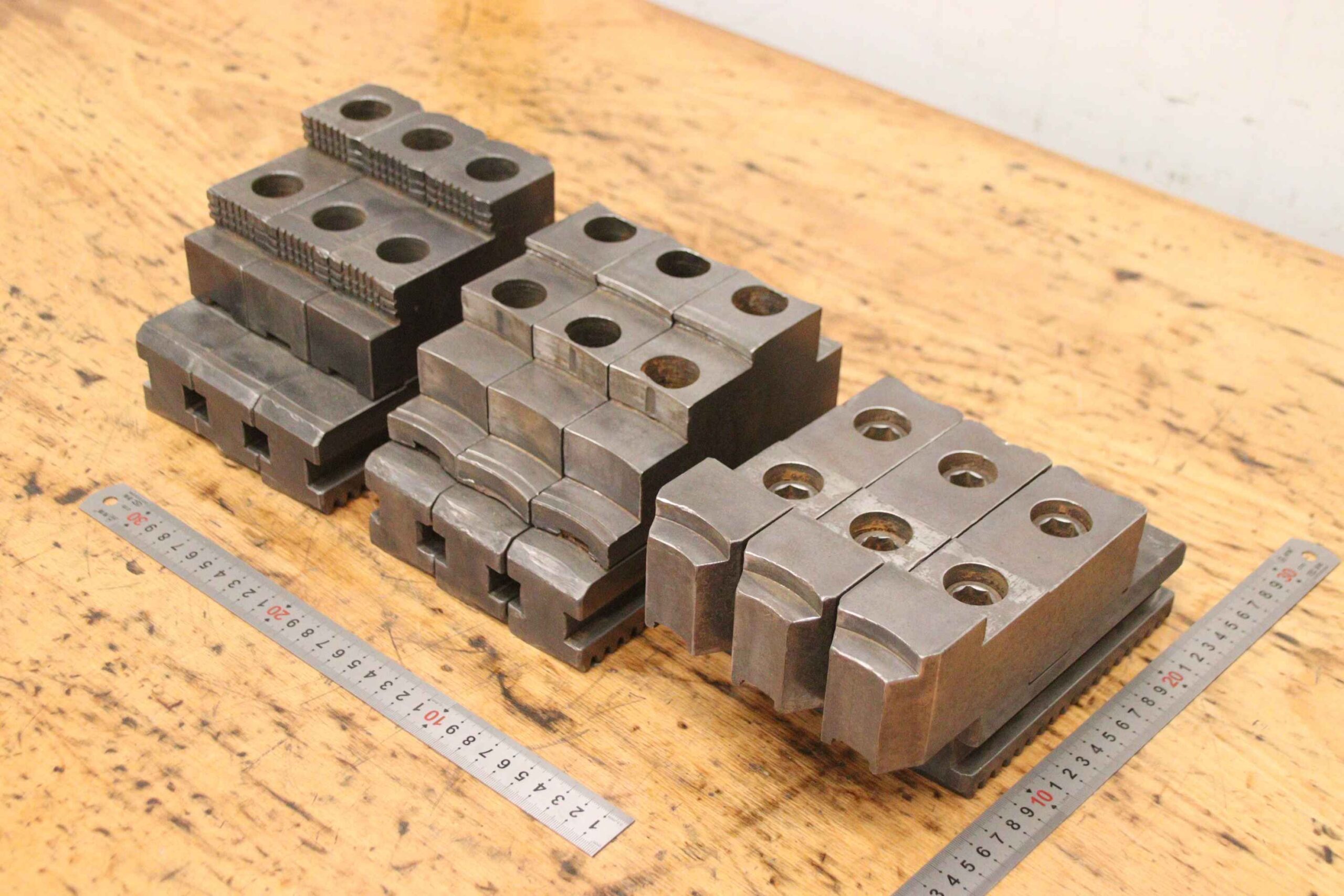 Wechselbacken 3 Satz von Forkardt - Breite 45 mm schrägverzahnt