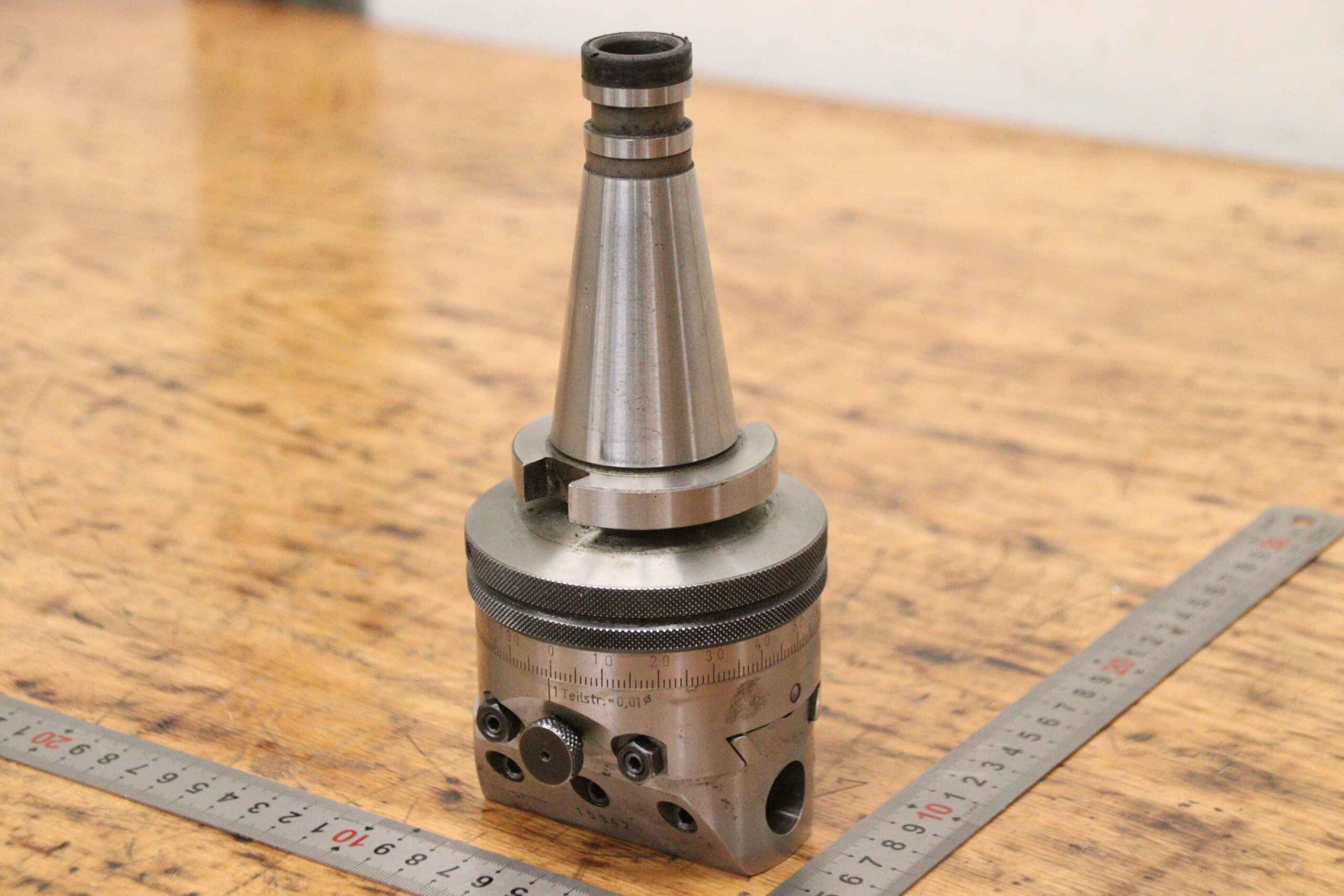 Plan und Ausdrehkopf SK40 von Lenz - LPA 2S