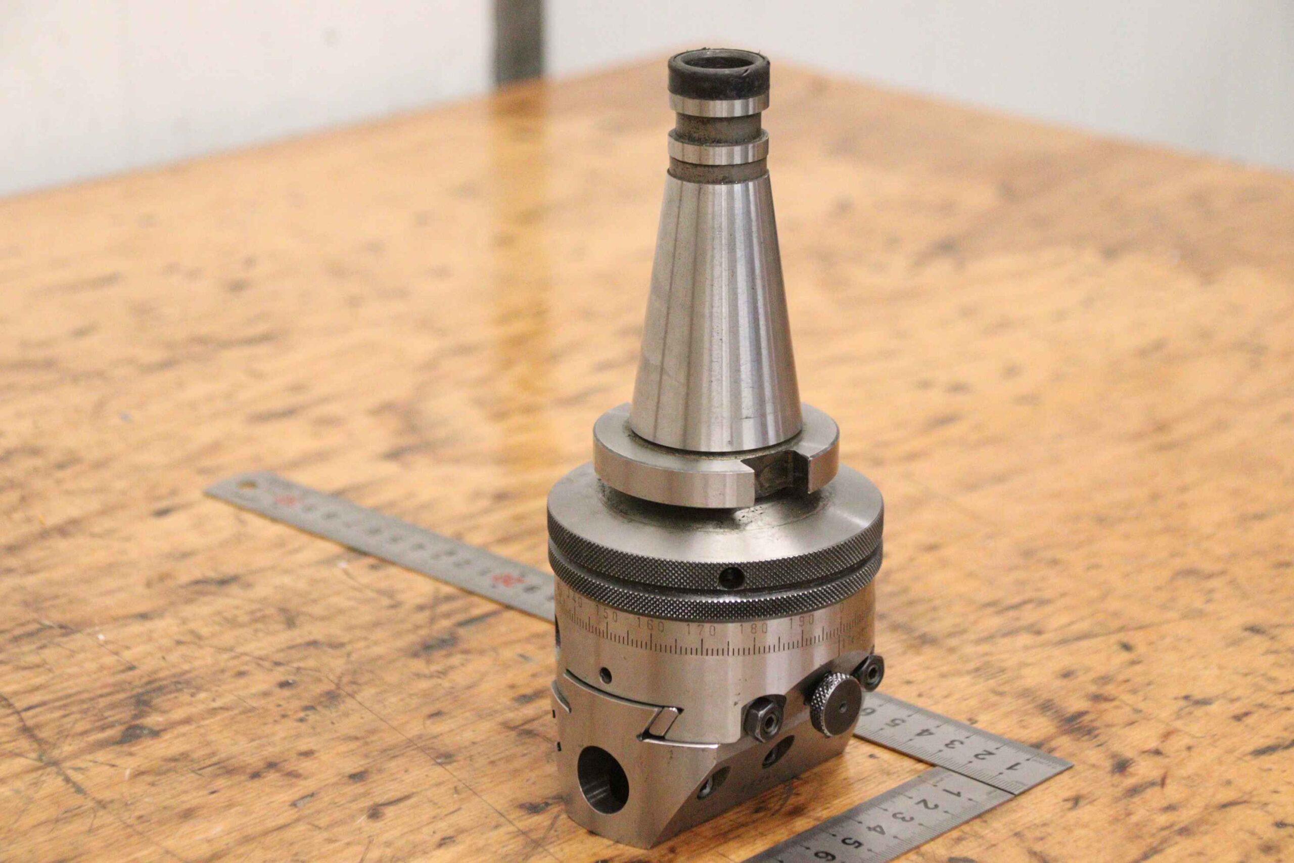 Plan und Ausdrehkopf SK40 von Lenz - LPA 2S – Bild 2