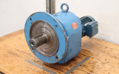 Getriebemotor 0,75 kW 4 U/min von ABM Greiffenberger - 3G225F/132 / D 80 b-4