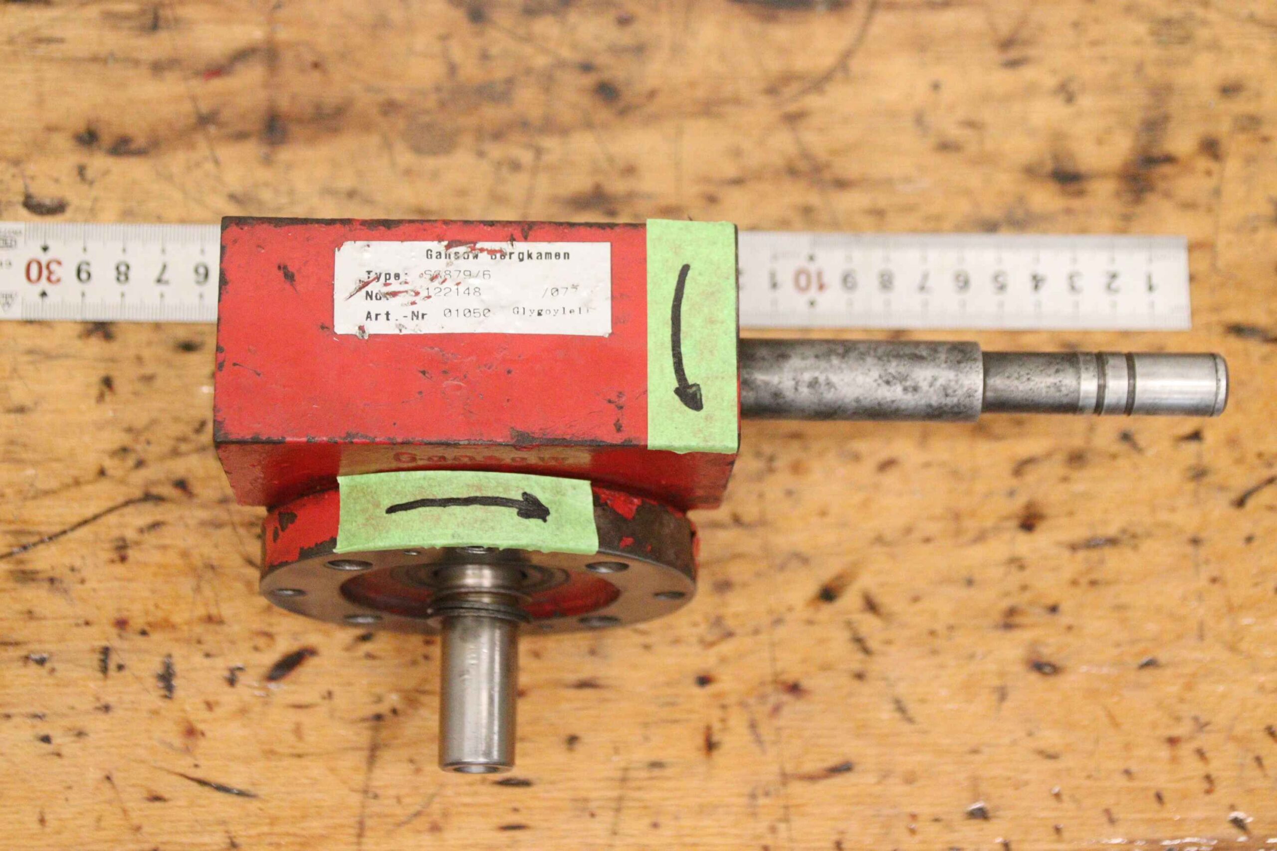 Getriebe 9:1 4 Stück von Gansow - SG879/5 – Bild 6