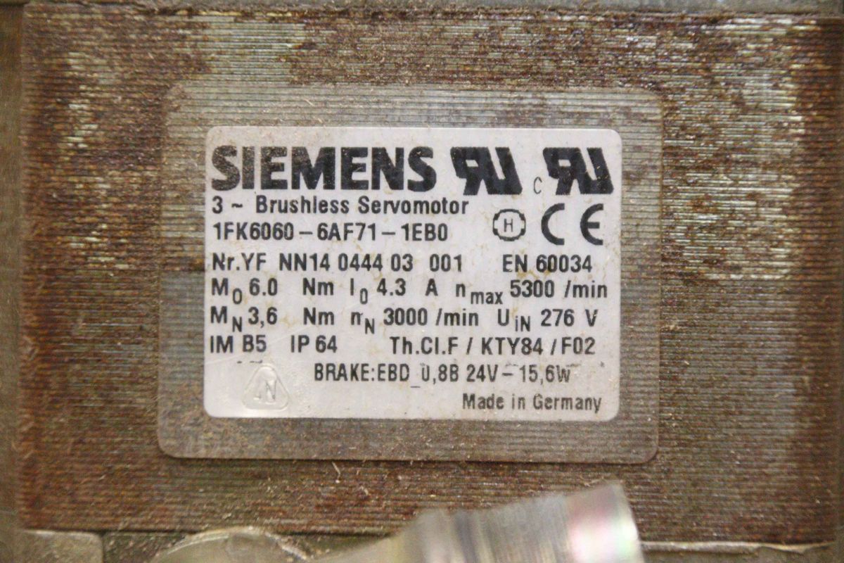 Servomotor von Siemens - 1FK6060-6AF71-1EB0 – Bild 4