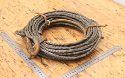 Stahlseil für Seilzug 0,8 t von Stahl - Ø 8 mm  20 m