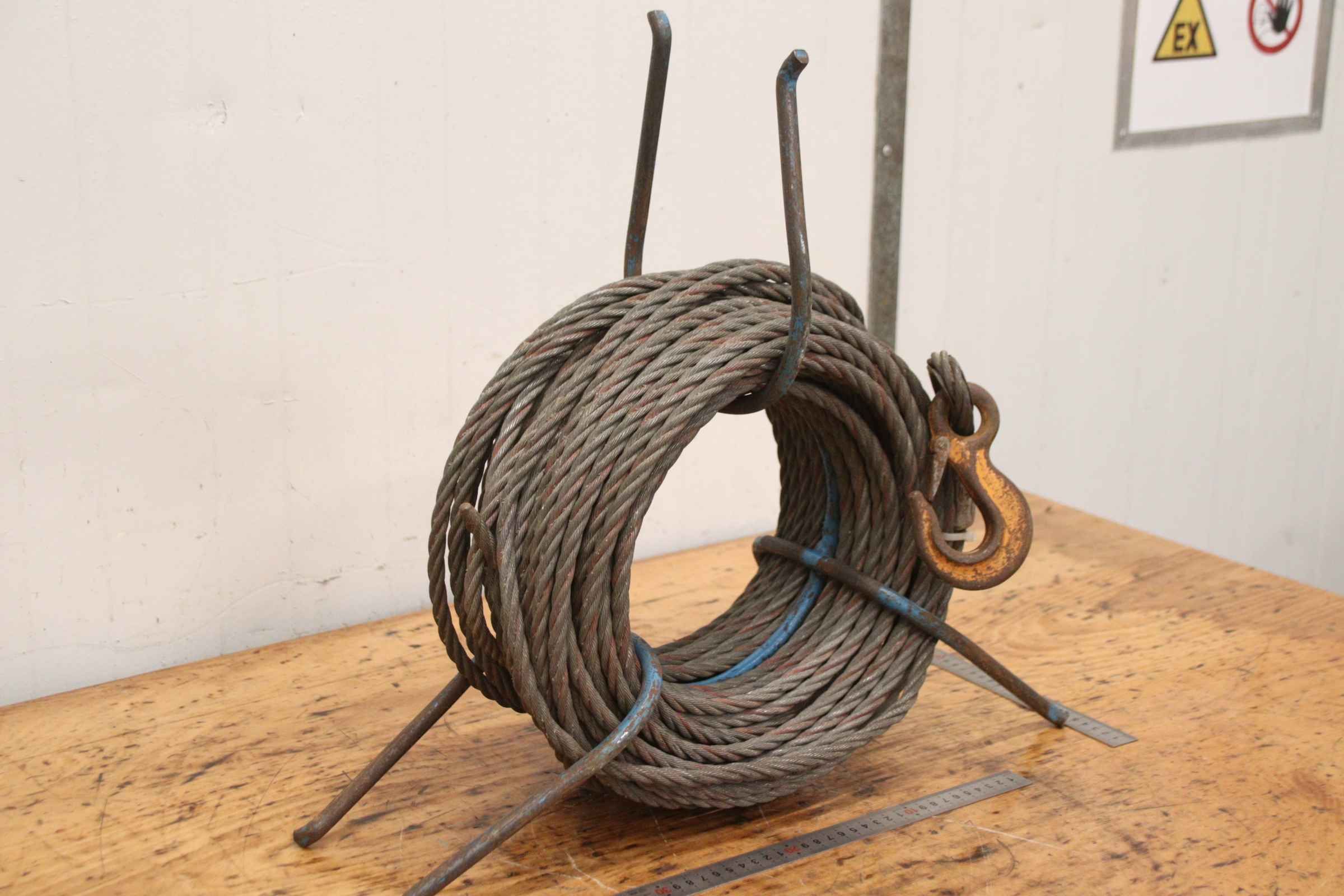 Stahlseil für Seilzug 1,6 to von Stahl - Ø 12 mm 40 m – Bild 2