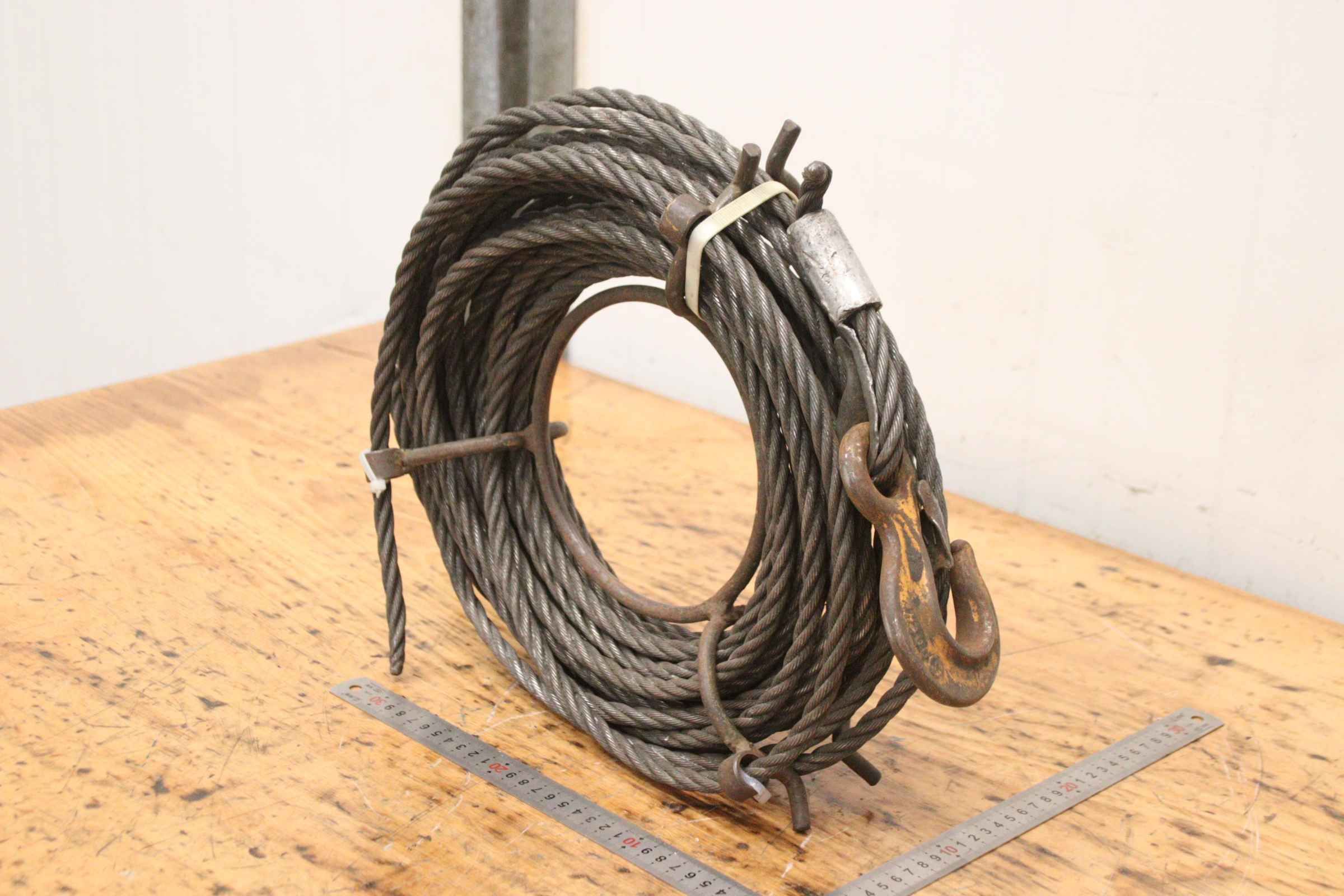 Stahlseil für Seilzug 1,6 to von Stahl - Ø 11 mm 20 m