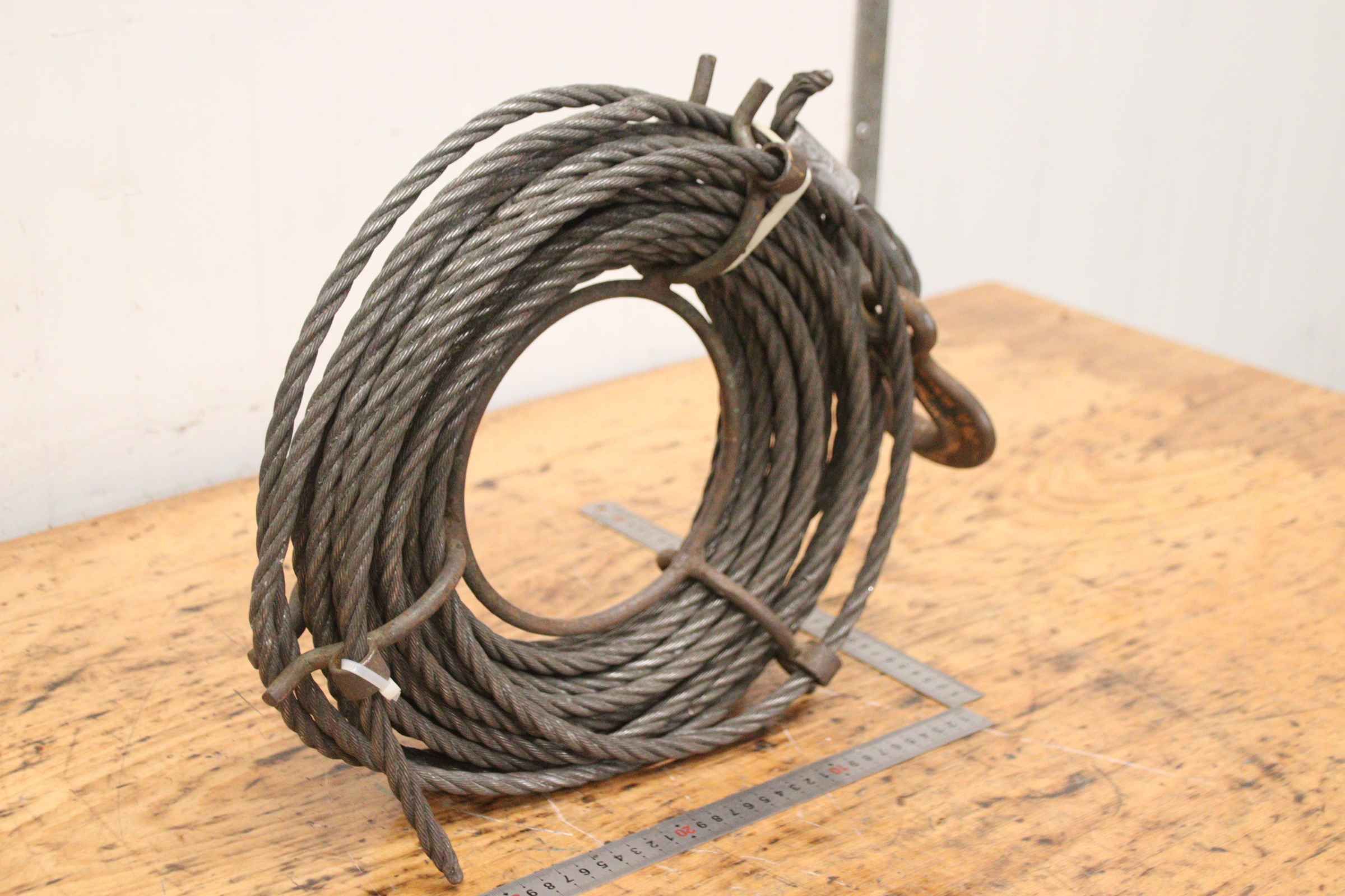 Stahlseil für Seilzug 1,6 to von Stahl - Ø 11 mm 20 m – Bild 2