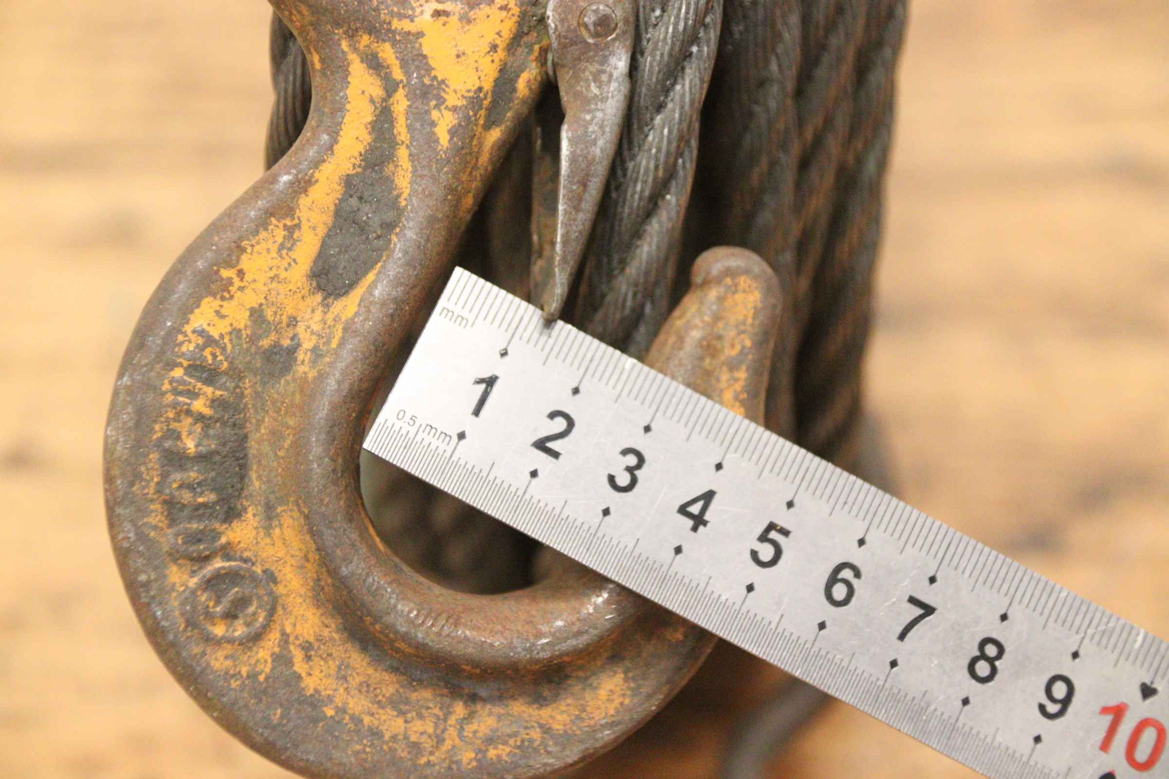 Stahlseil für Seilzug 1,6 to von Stahl - Ø 11 mm 20 m – Bild 5