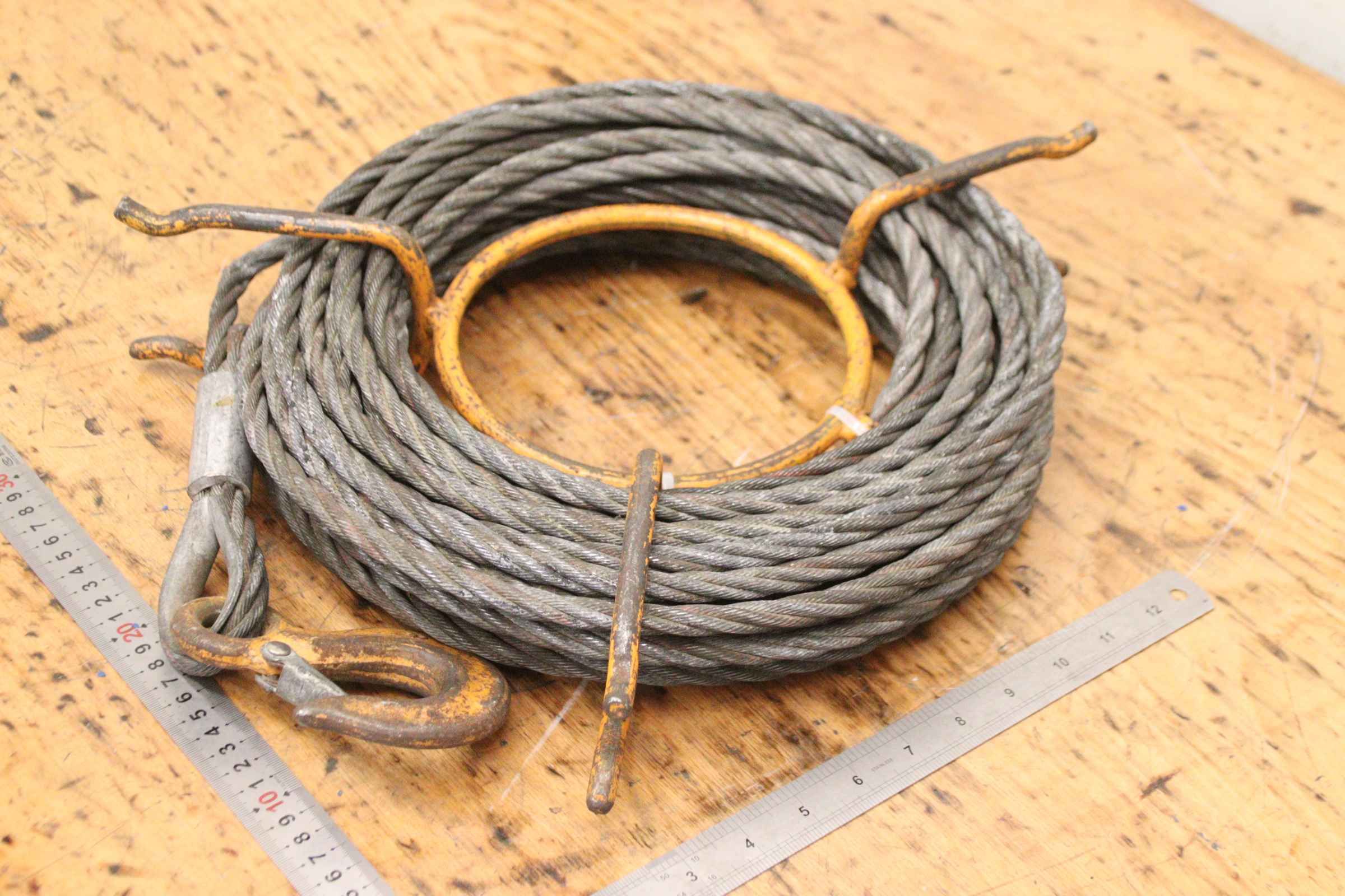 Stahlseil für Seilzug 1,6 to von Stahl - Ø 11 mm 20 m – Bild 7