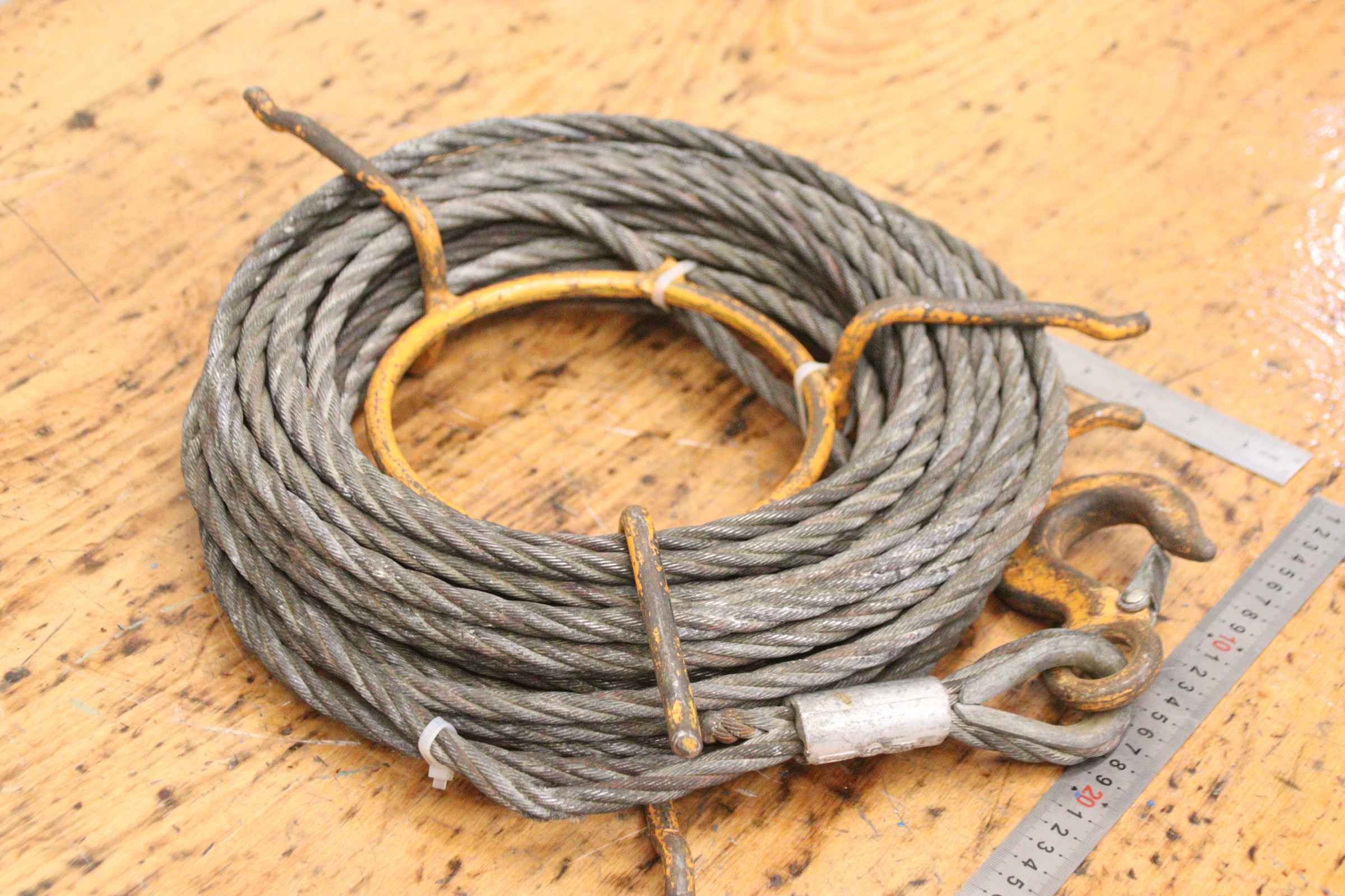 Stahlseil für Seilzug 1,6 to von Stahl - Ø 11 mm 20 m – Bild 8