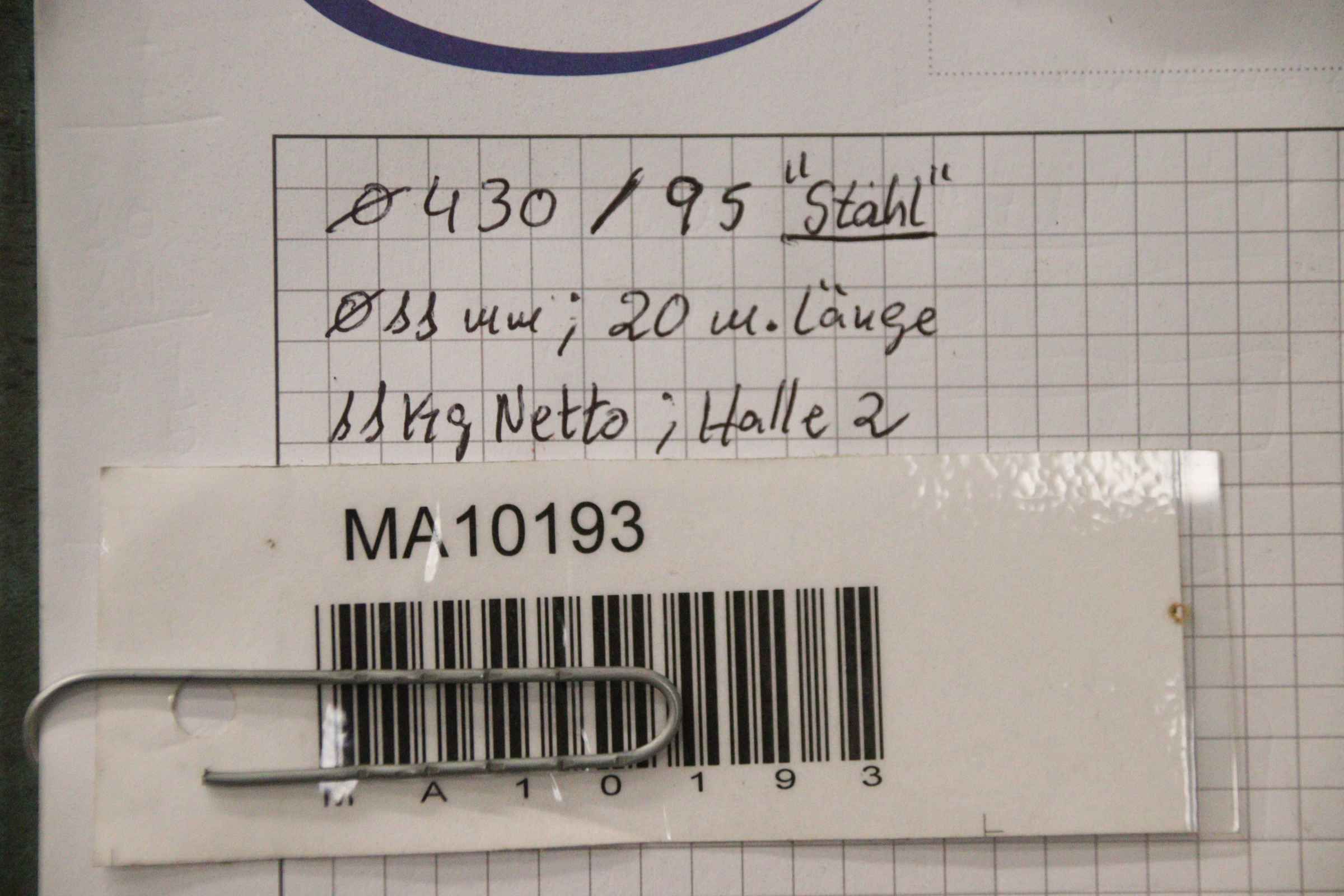 Stahlseil für Seilzug 1,6 to von Stahl - Ø 11 mm 20 m – Bild 11