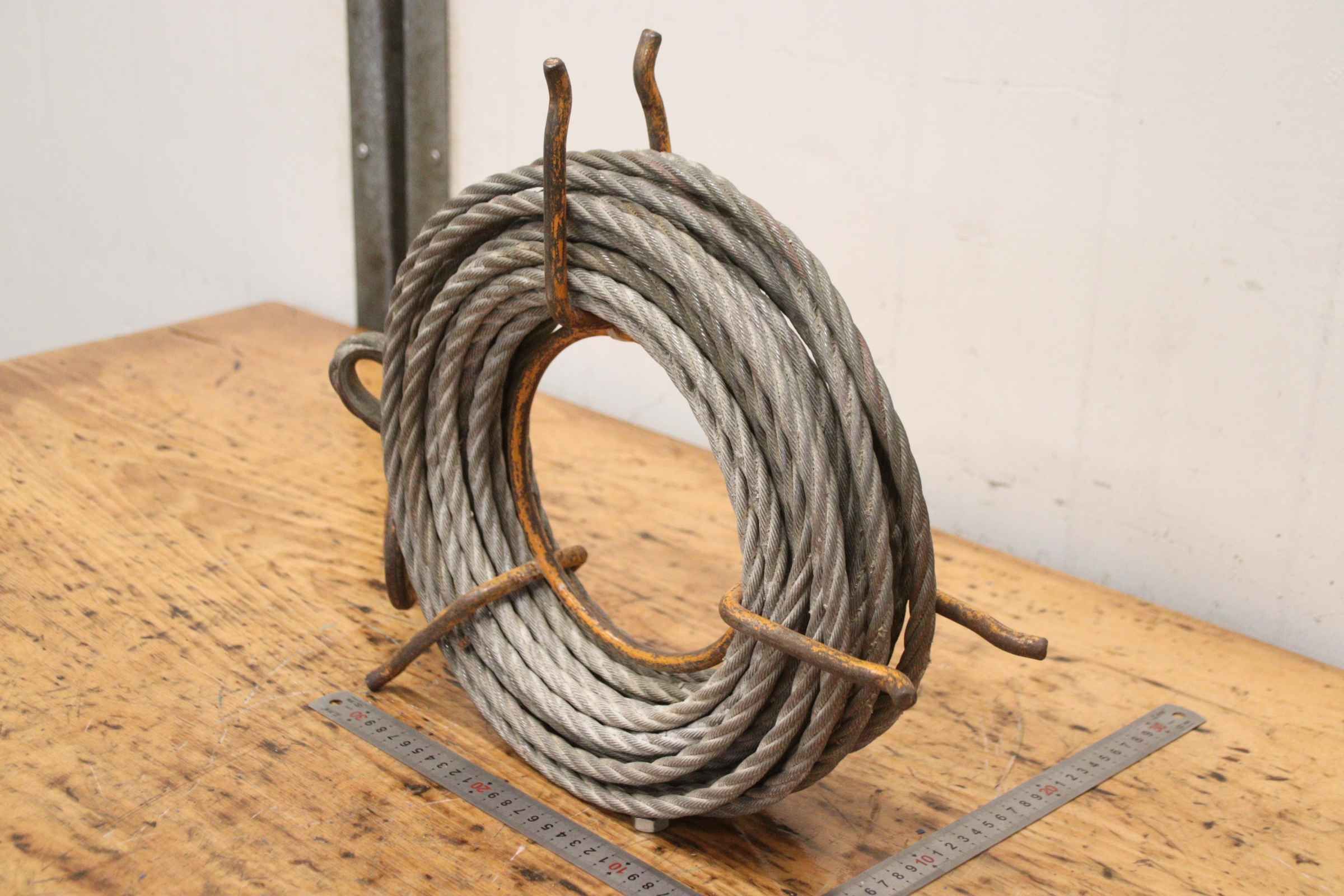 Stahlseil für Seilzug 1,6 to von Stahl - Ø 11 mm 20 m – Bild 12