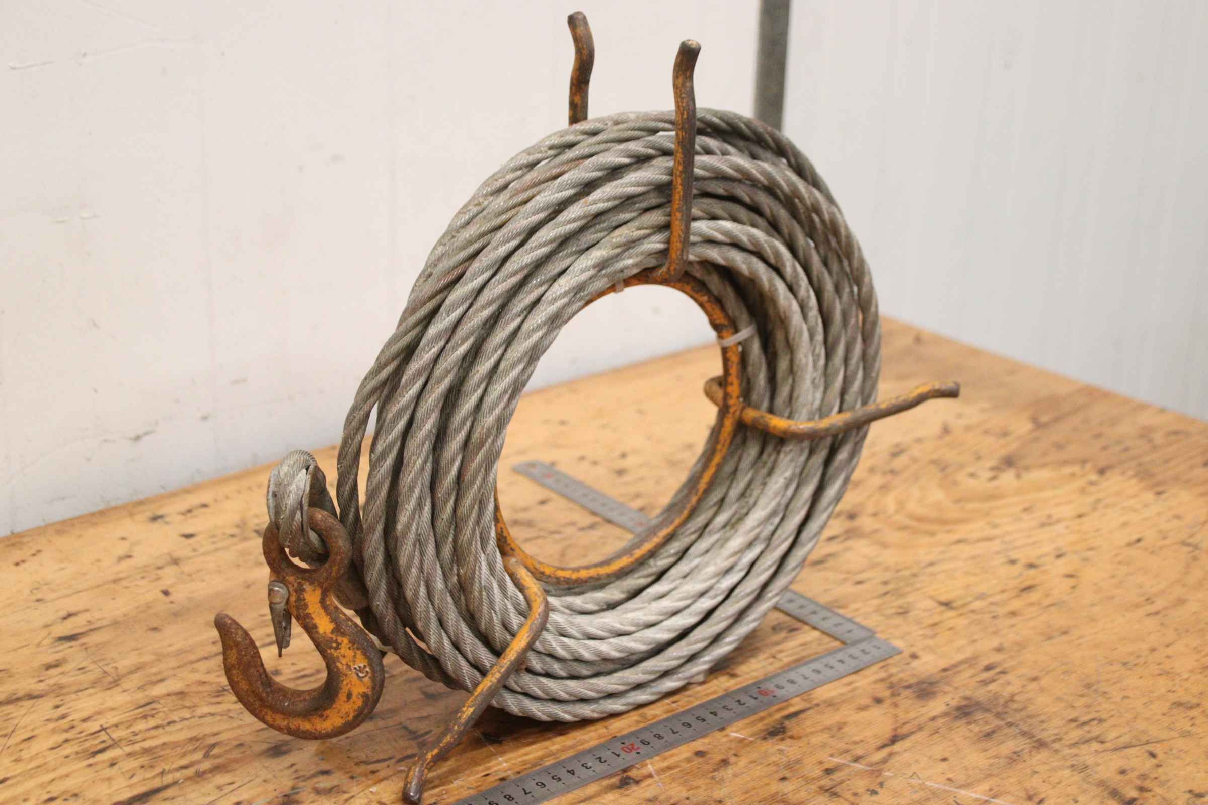 Stahlseil für Seilzug 1,6 to von Stahl - Ø 11 mm 20 m – Bild 13