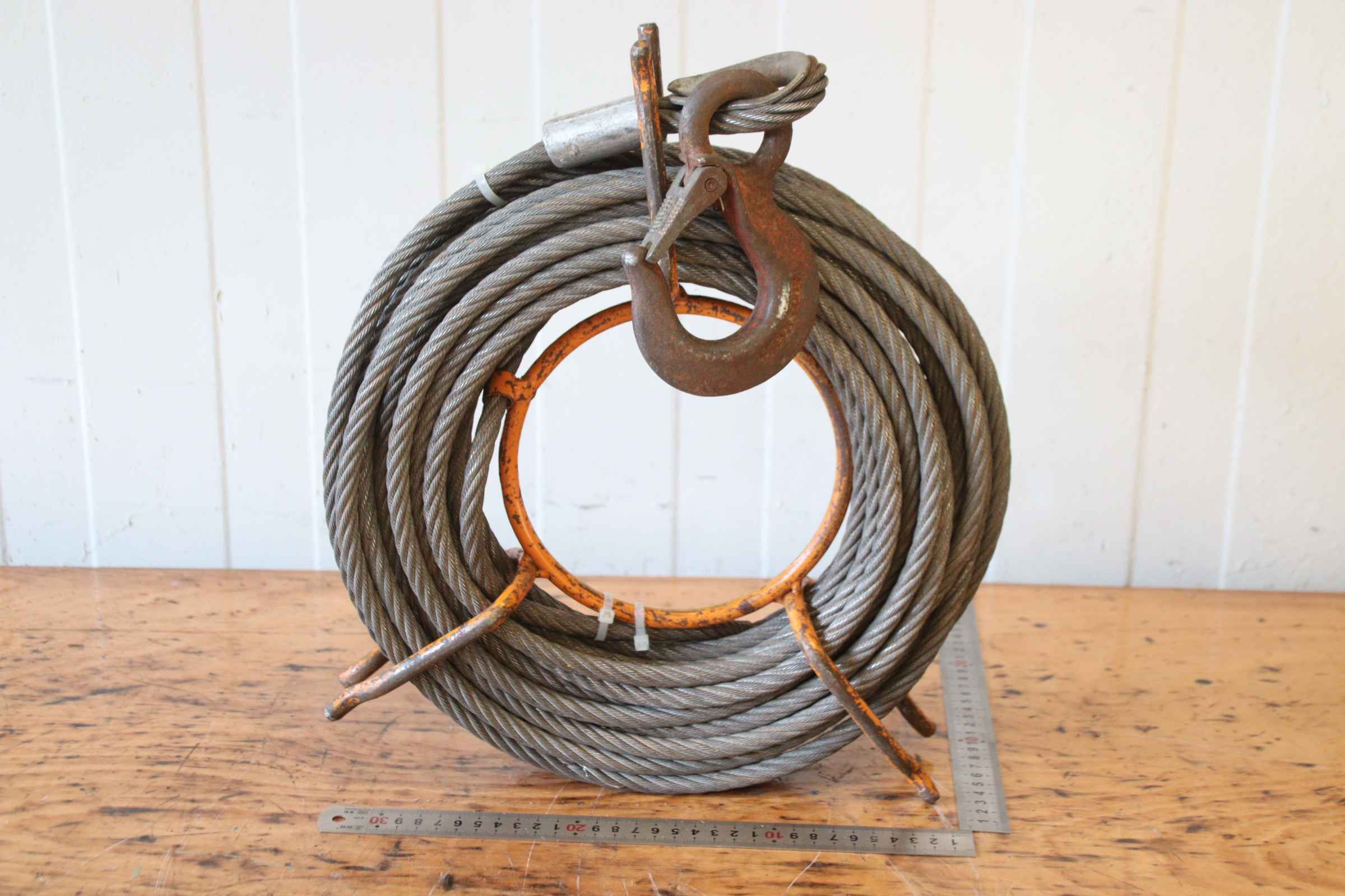 Stahlseil für Seilzug 1,6 to von Stahl - Ø 11 mm 20 m – Bild 3