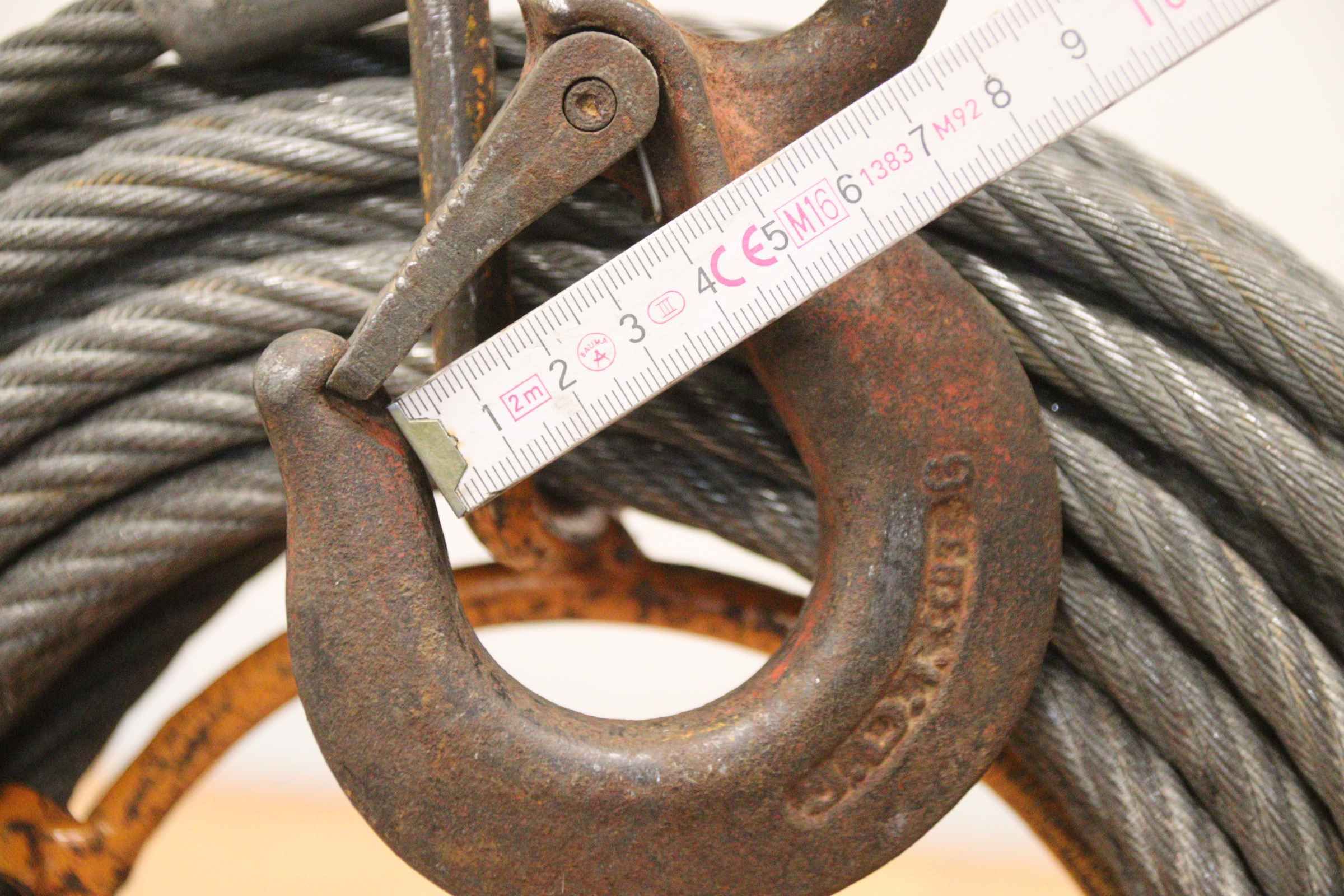 Stahlseil für Seilzug 1,6 to von Stahl - Ø 11 mm 20 m – Bild 4