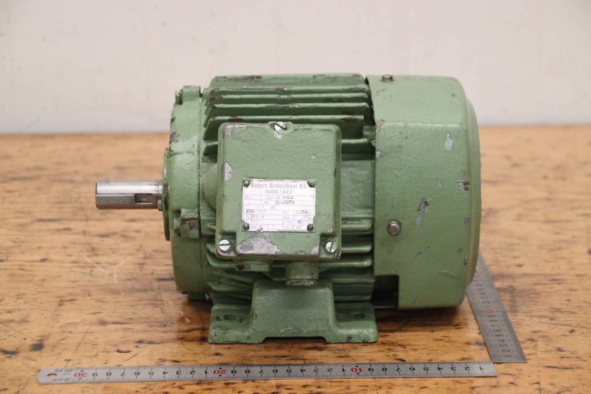 Elektromotor 1,1 kW 1430 U/min von Birkenbeul - AP 90S4 – Bild 5