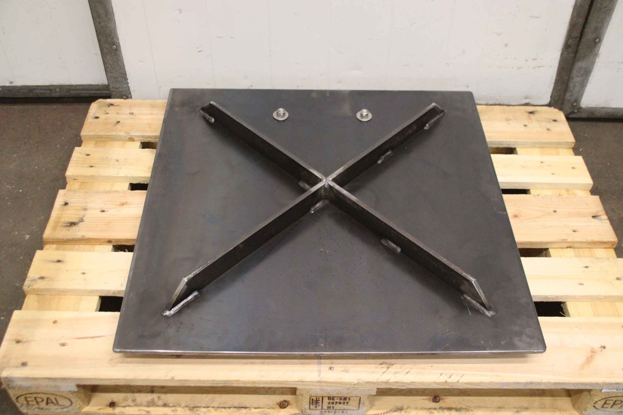 Abdeckplatte von Stahl - 750 x 750 mm – Bild 4