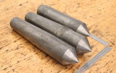 Alternative view of feste Zentrierspitze 3 Stück von ABW unbekannt - Met. Kegel 80