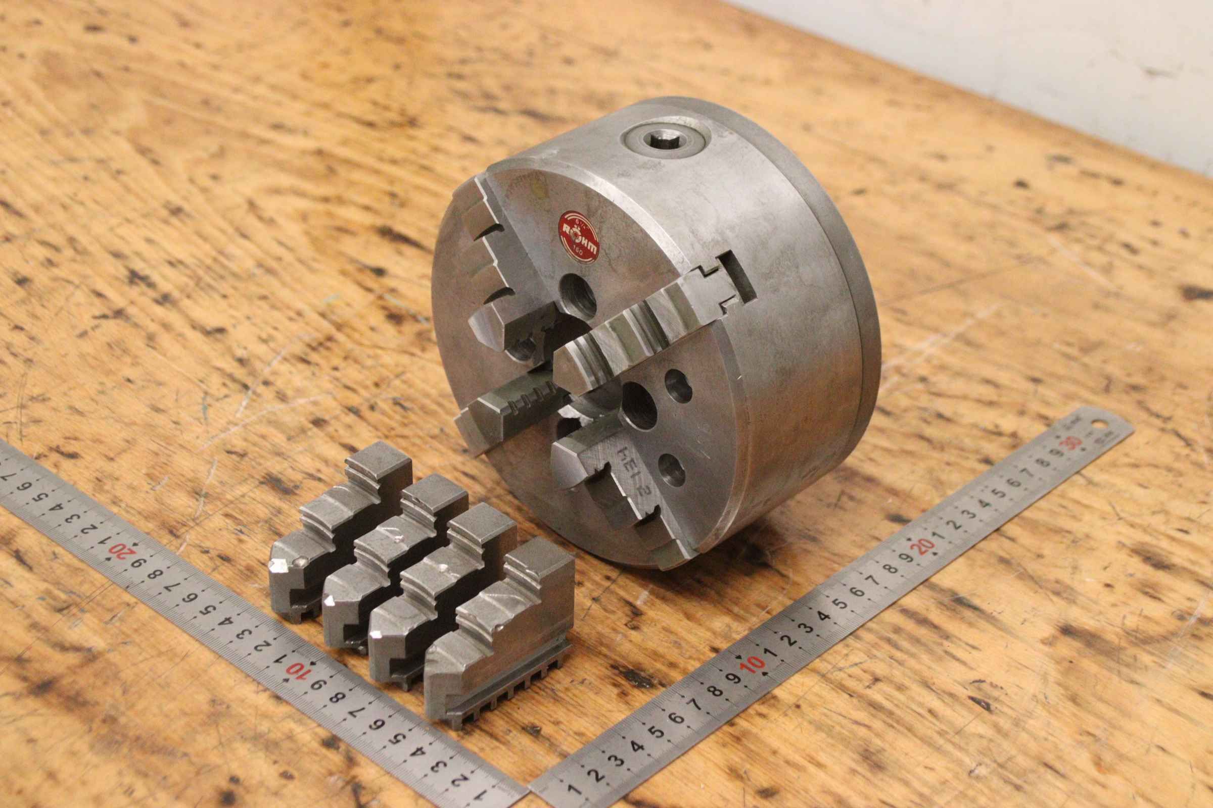 Vierbackenfutter von Röhm** - Ø 160 mm