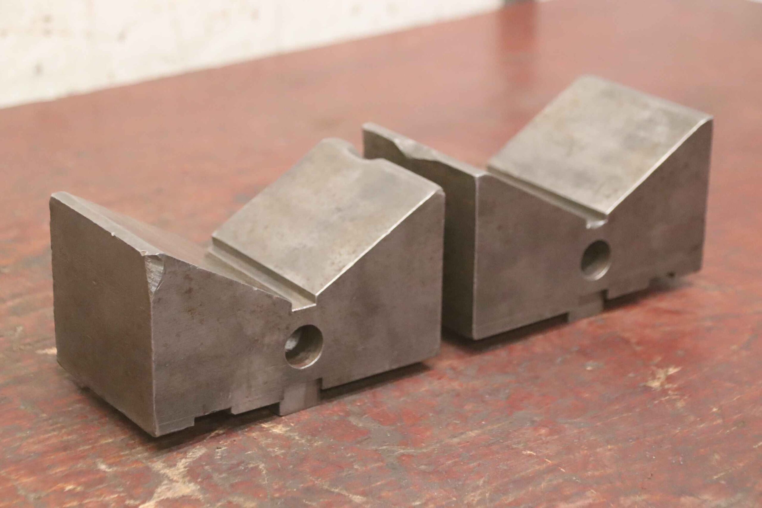 Prismenblock 2 Stück von Stahl - 150/90/H90 mm – Bild 2