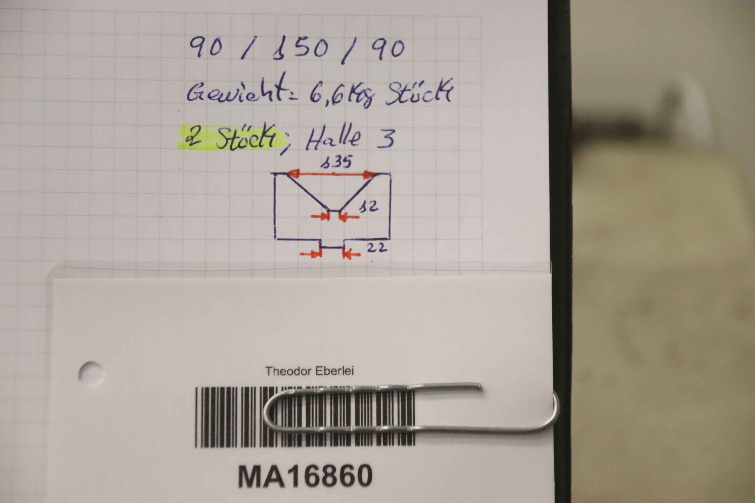 Prismenblock 2 Stück von Stahl - 150/90/H90 mm – Bild 6