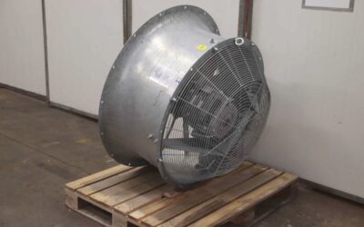 Alternative view of Axial Ventilator 7,5 kW 1462 U/min von Fläkt Woods - 90JM/25/4/9/24 3 S M3AA132MA INT BMLESS