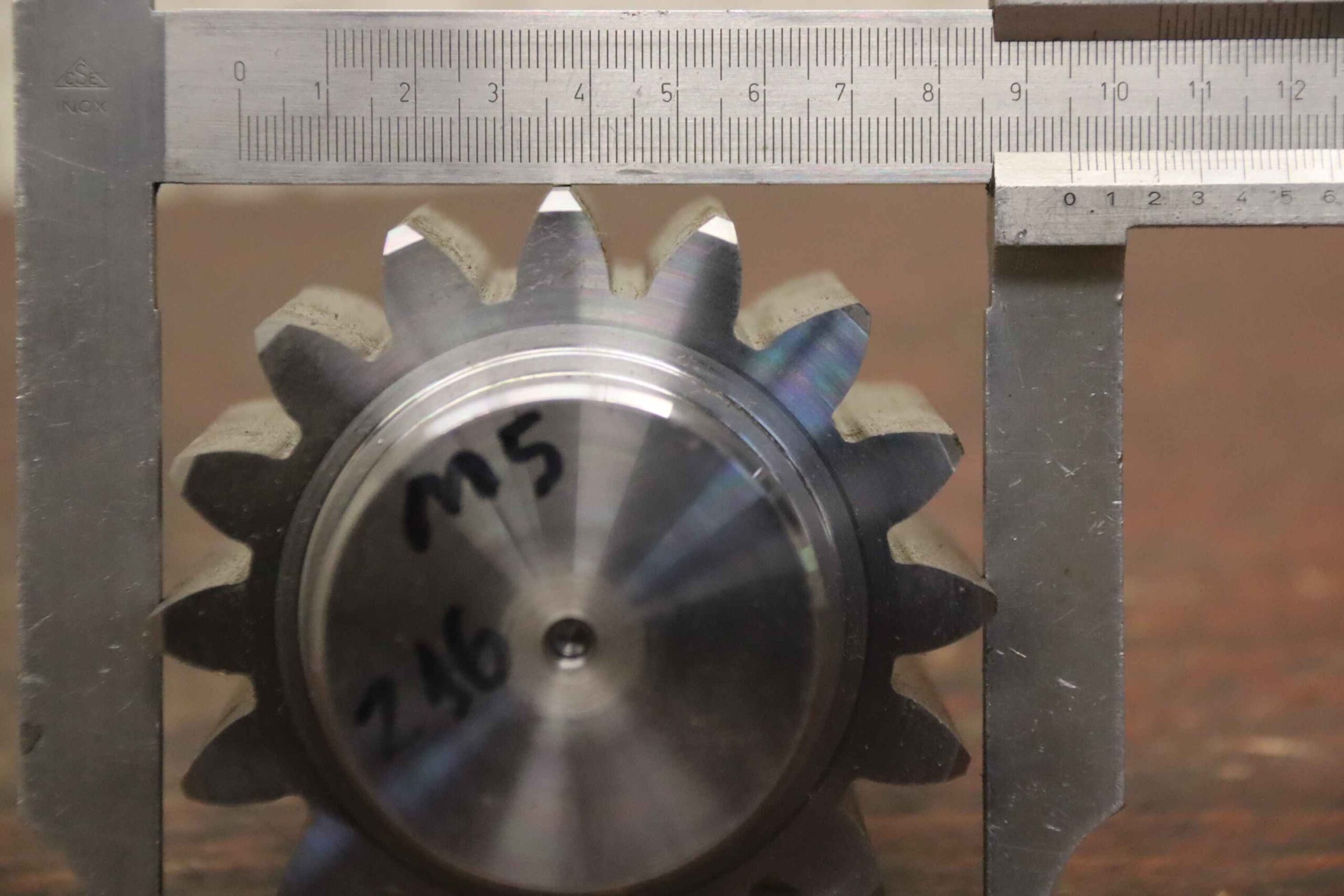 Zahnradwelle von unbekannt - Ø 95 x 243 mm / 22 Zähne – Bild 9