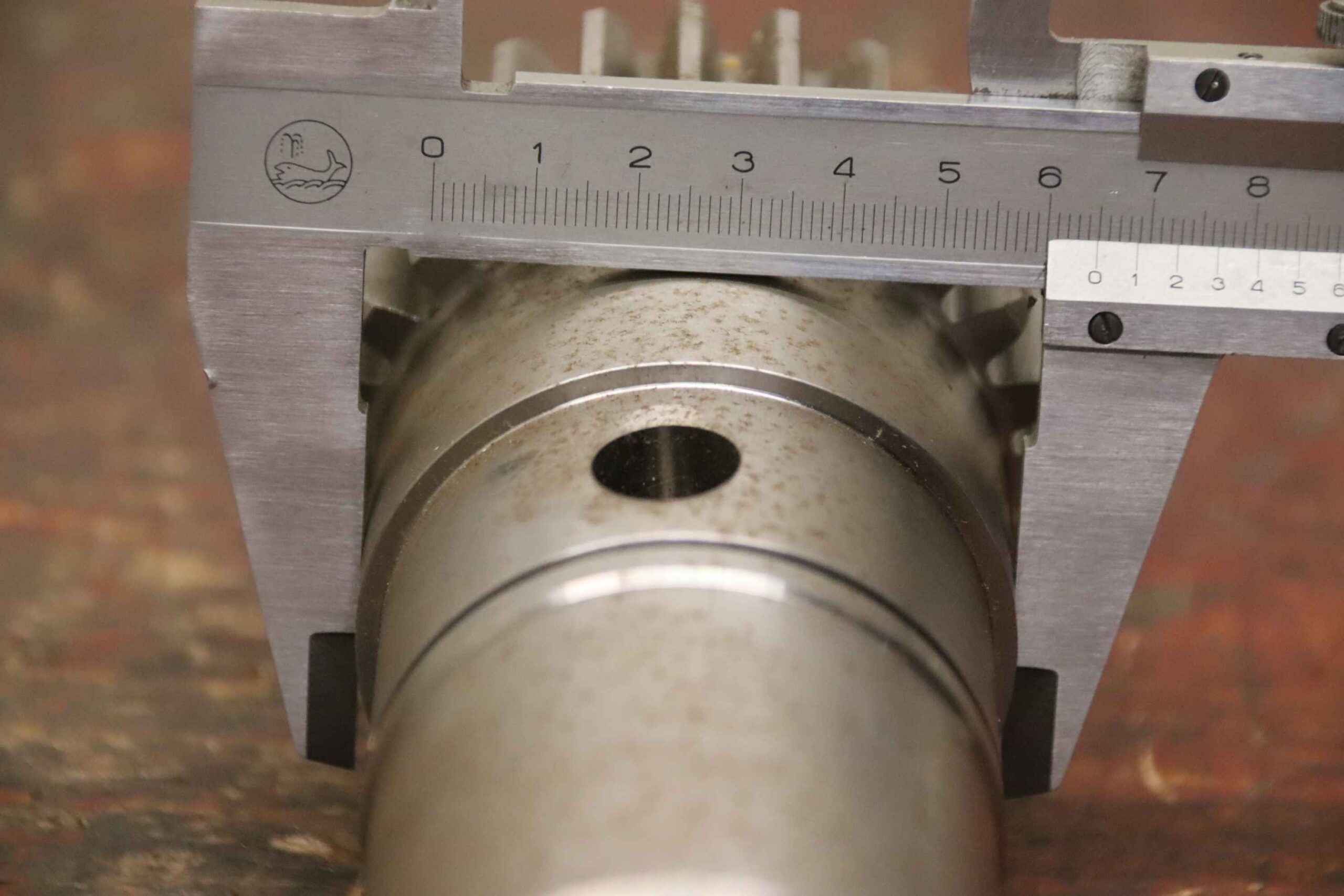 Zahnradwelle von unbekannt - Ø 81 x 175 mm / 25 Zähne / Modul 3 – Bild 7