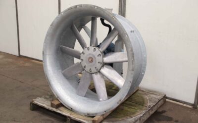 Axial Ventilator 11 kW 1465 U/min von Fläkt Woods - 100JM31/04/09/22 50Hz 2 L D160