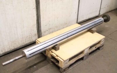 Rollenträger für Verpackungsmaschine von unbekannt - Ø 150 x 2040 mm