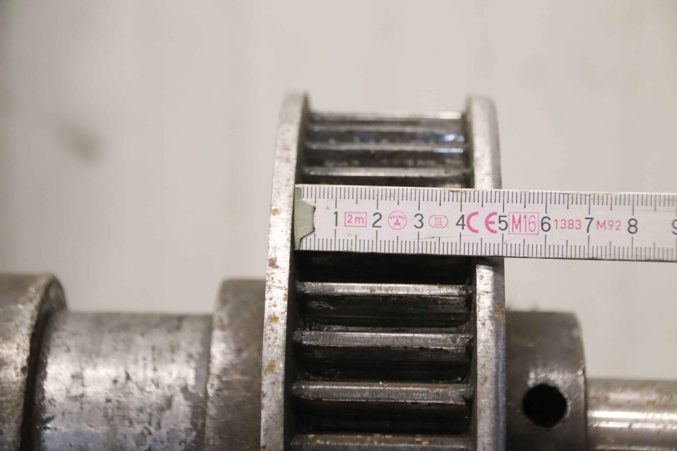 Rollenträger für Verpackungsmaschine von unbekannt - Ø 150 x 2040 mm – Bild 5