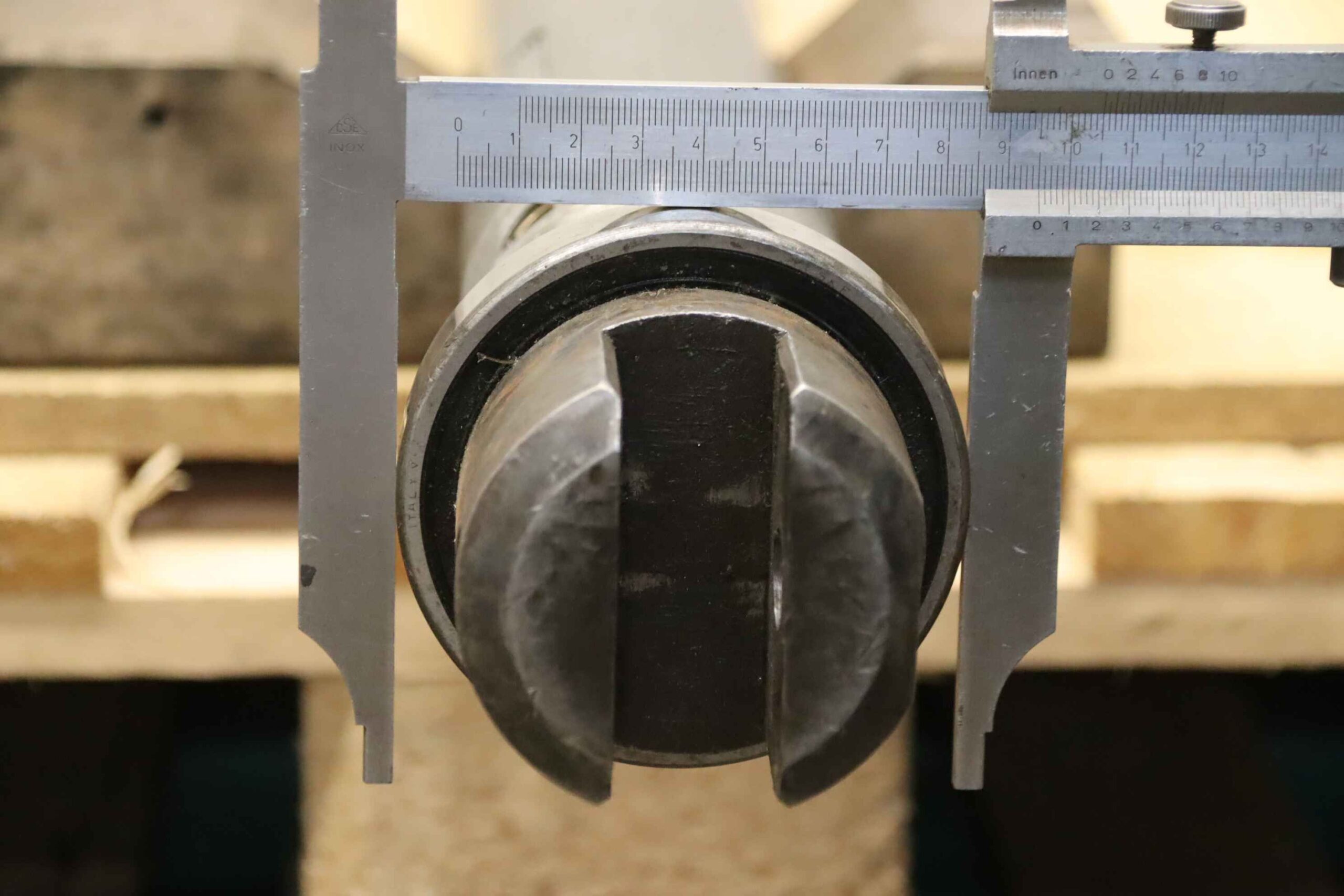 Rollenträger für Verpackungsmaschine von unbekannt - Ø 75 x 1700 mm – Bild 5