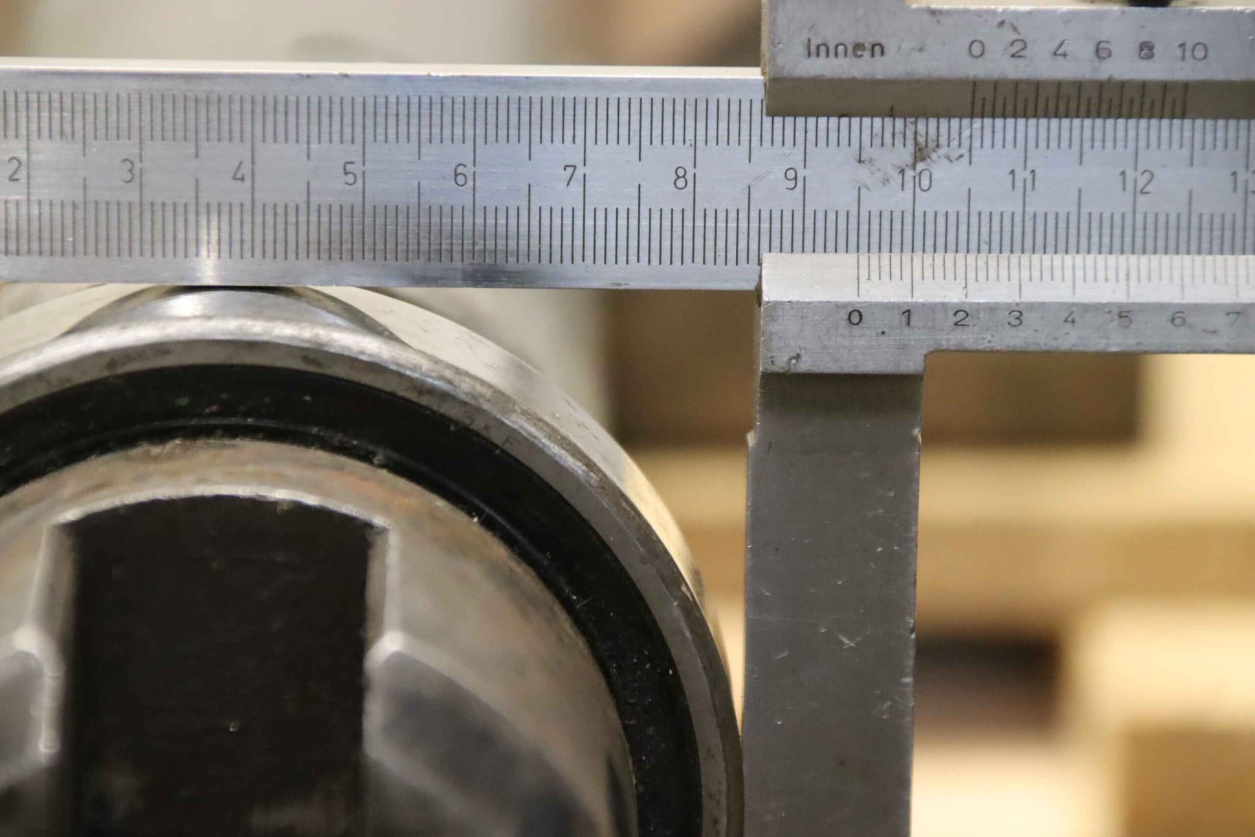 Rollenträger für Verpackungsmaschine von unbekannt - Ø 75 x 1700 mm – Bild 6