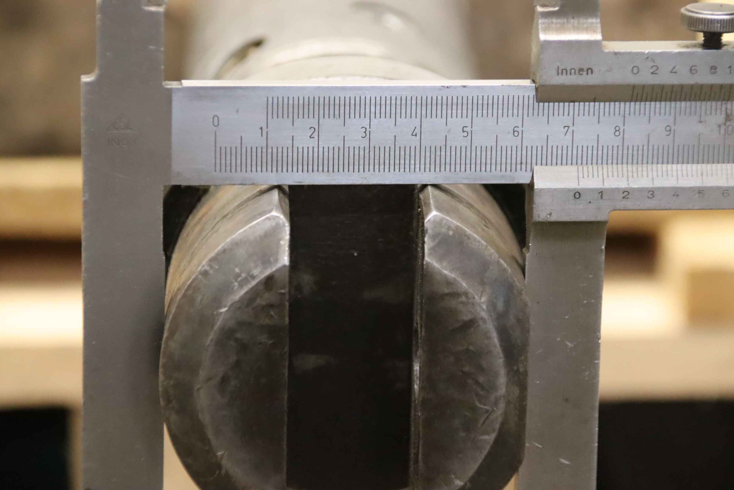 Rollenträger für Verpackungsmaschine von unbekannt - Ø 75 x 1700 mm – Bild 7