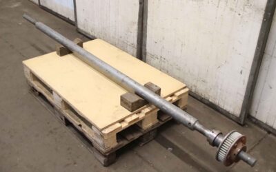 Rollenträger für Verpackungsmaschine von unbekannt - Ø 75 x 2040 mm