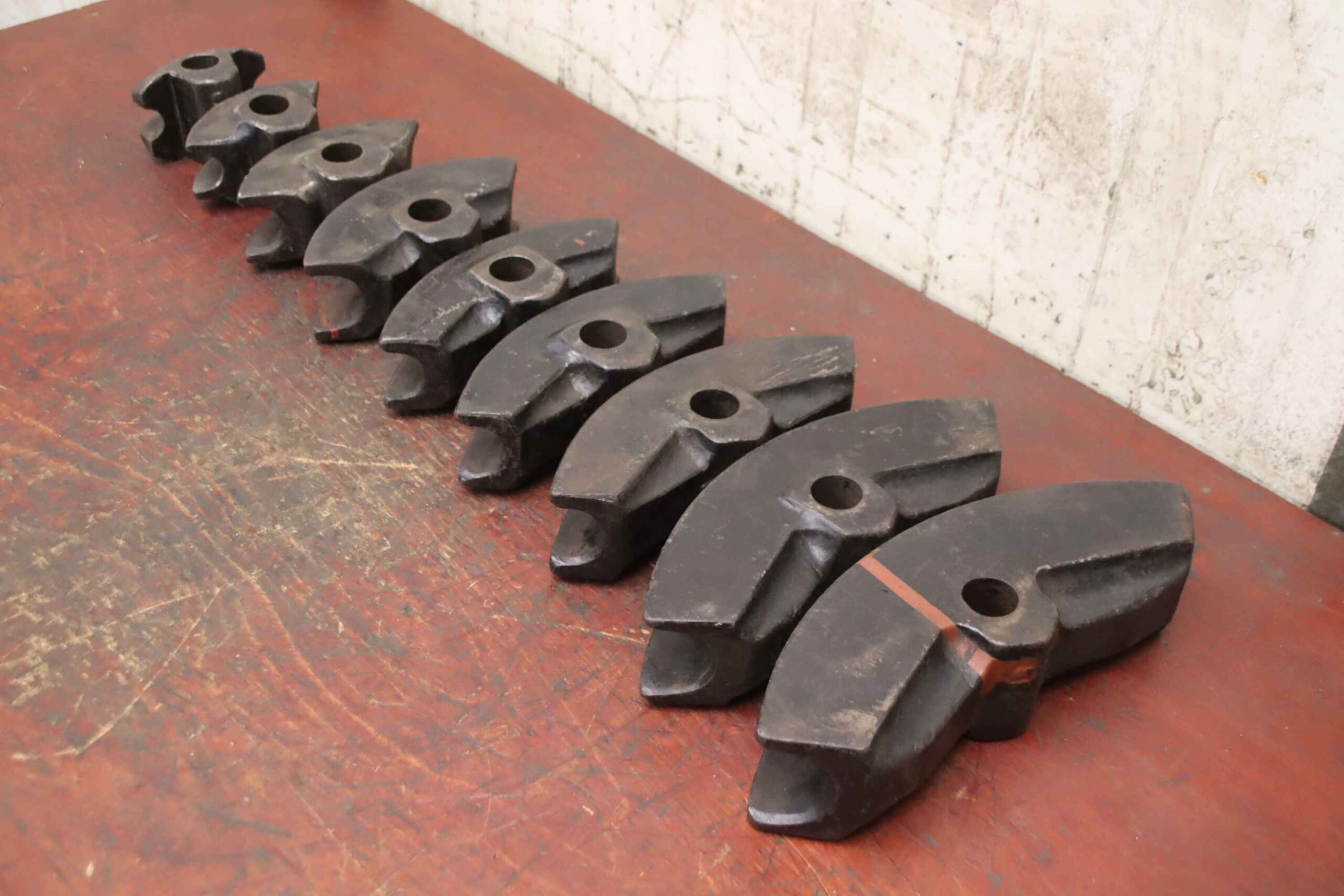 Rohrbiegewerkzeug 9 Stück von unbekannt - Aufnahme Ø 32 mm