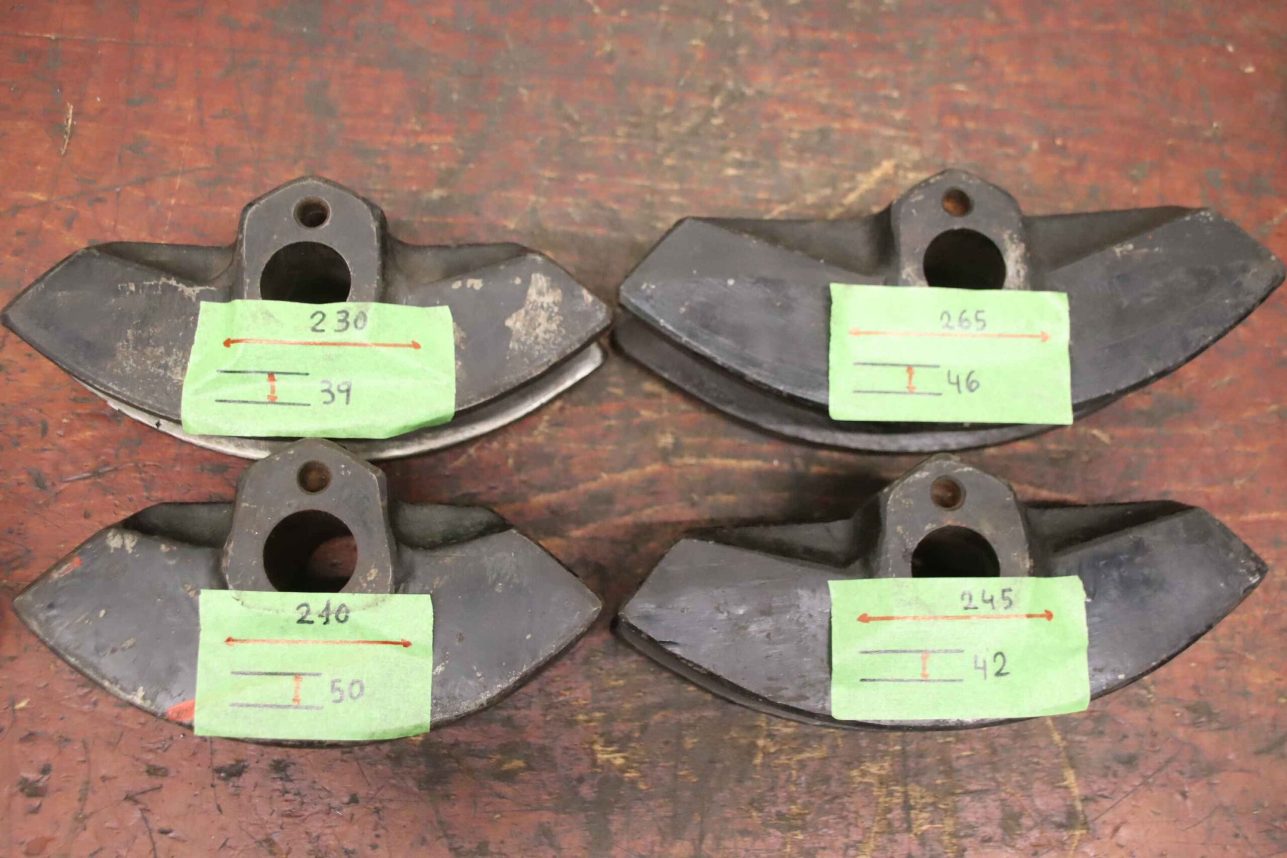 Rohrbiegewerkzeug 9 Stück von unbekannt - Aufnahme Ø 32 mm – Bild 5