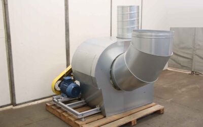 Druckgebläse für Abgase 7,5 kW von Weg - 1985/1570/H1780 mm