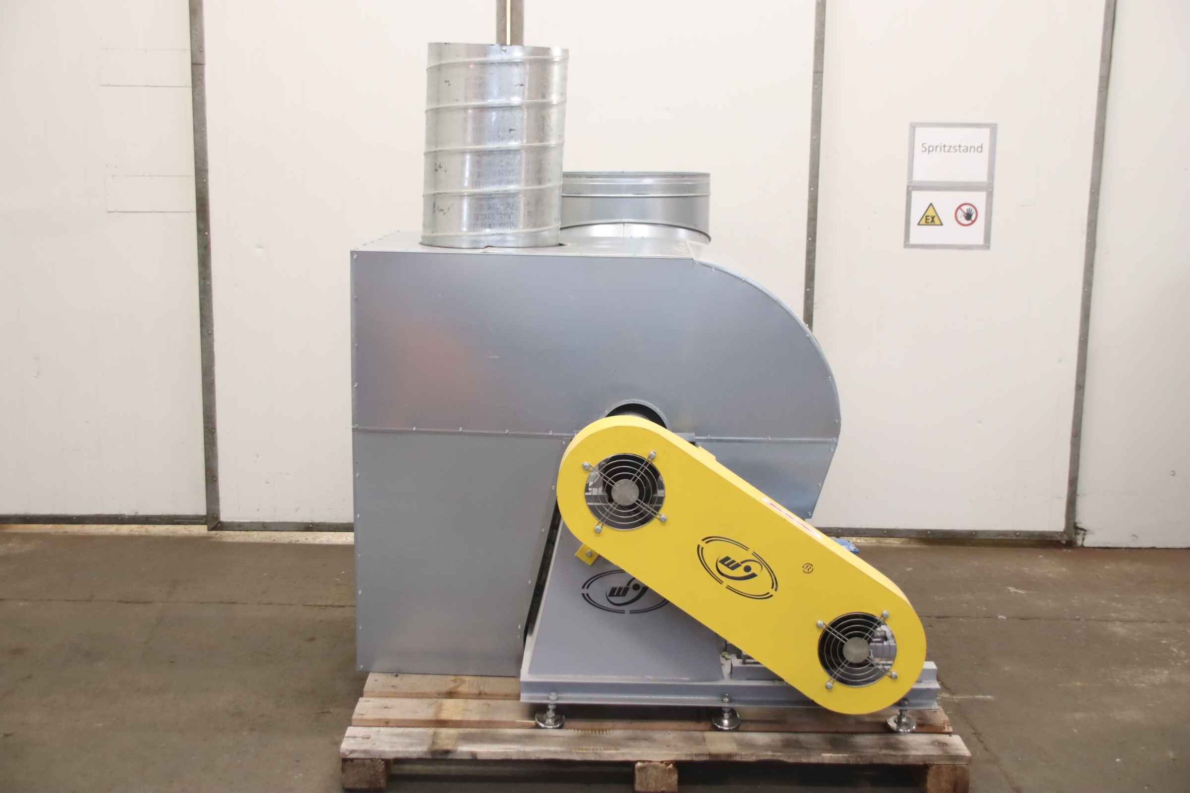 Druckgebläse für Abgase 7,5 kW von Weg - 1985/1570/H1780 mm – Bild 10