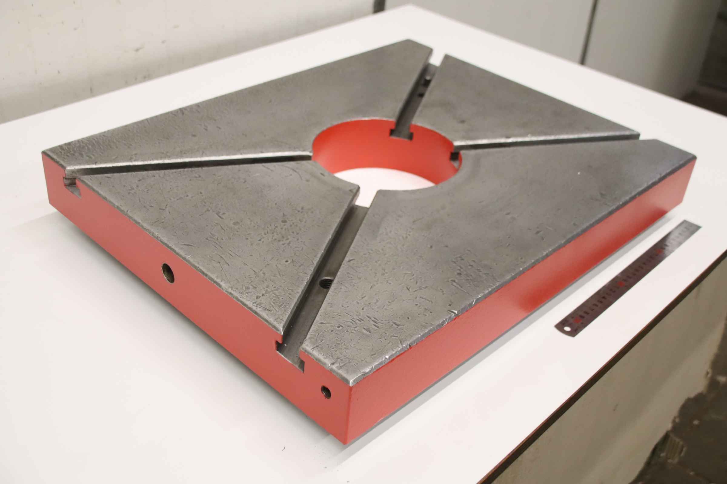 Aufspannplatte mit T Nut von unbekannt - 630/500/H75 mm – Bild 2